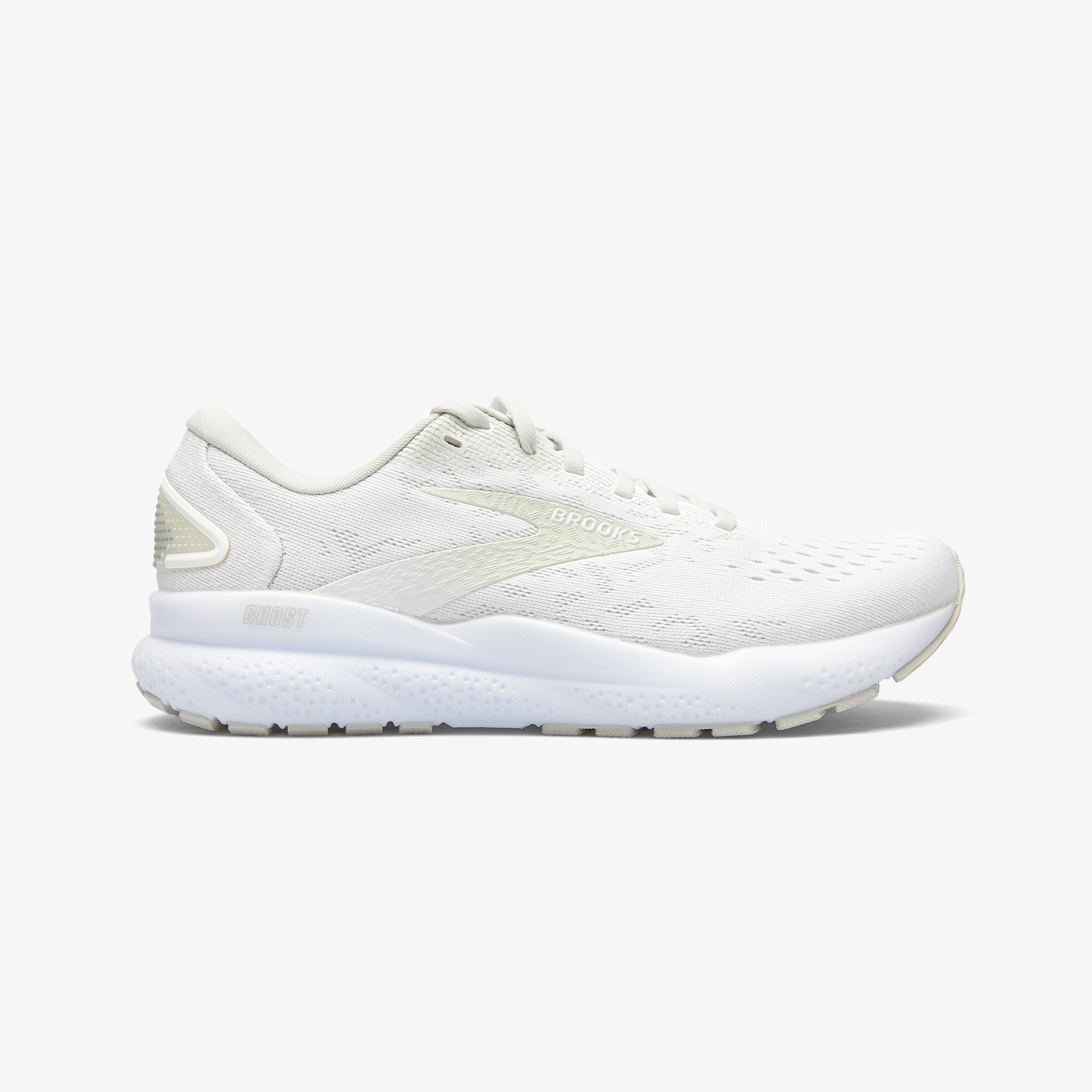Brooks Ghost 16 Kadın Beyaz Koşu Ayakkabısı
