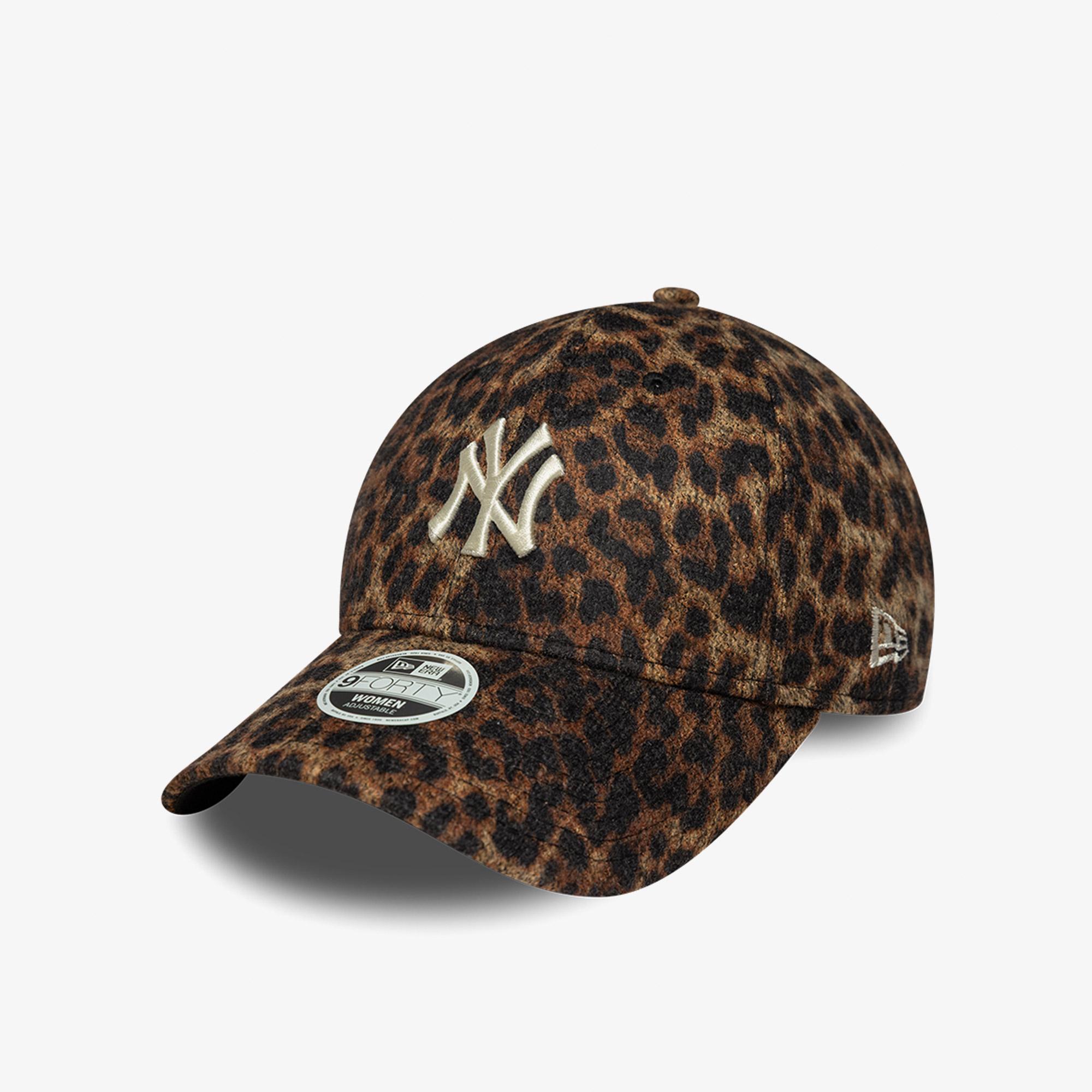 New Era Leopar 9Forty Kadın Kahverengi Şapka