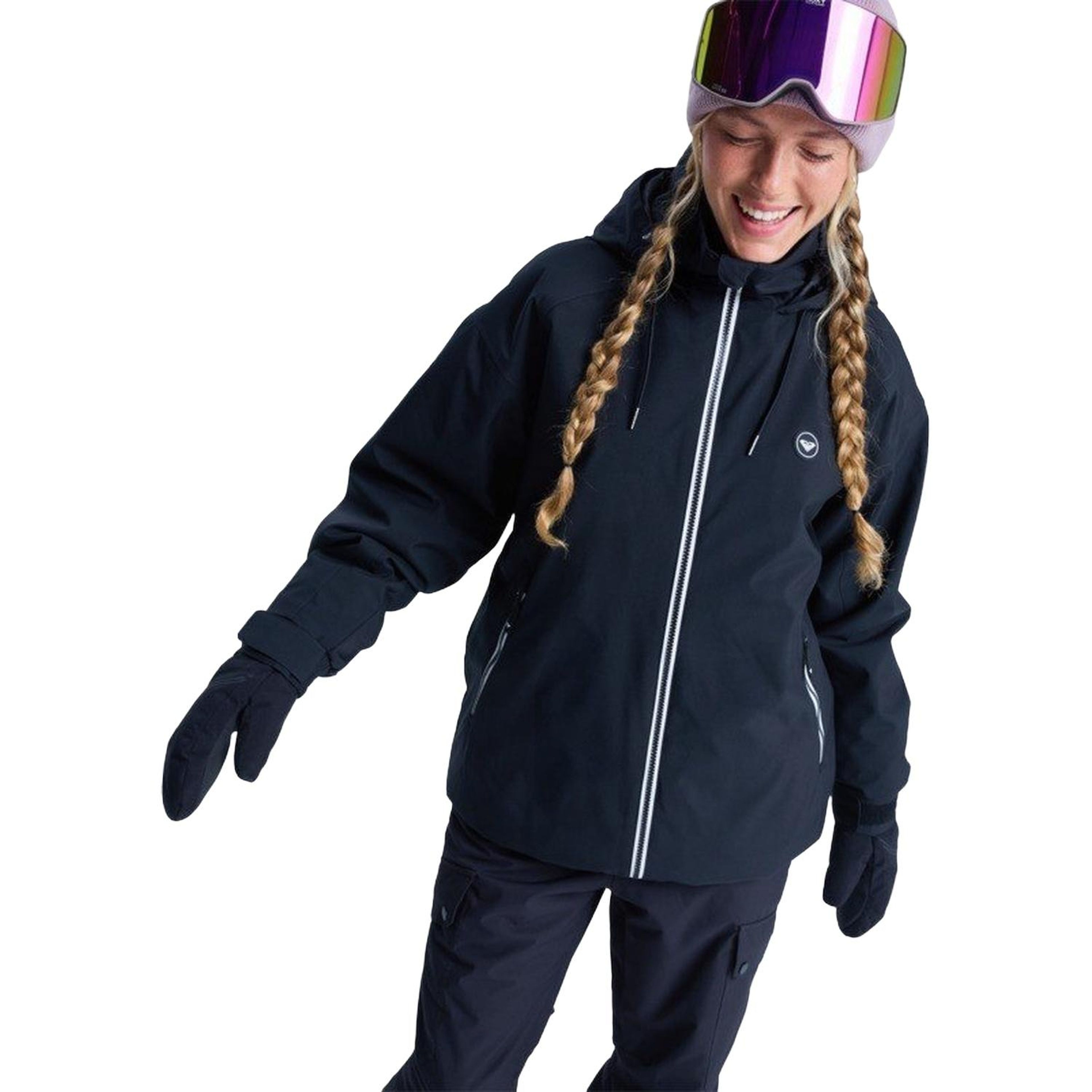 Roxy Landscape Jk Kadın Siyah Snowboard Ceketi