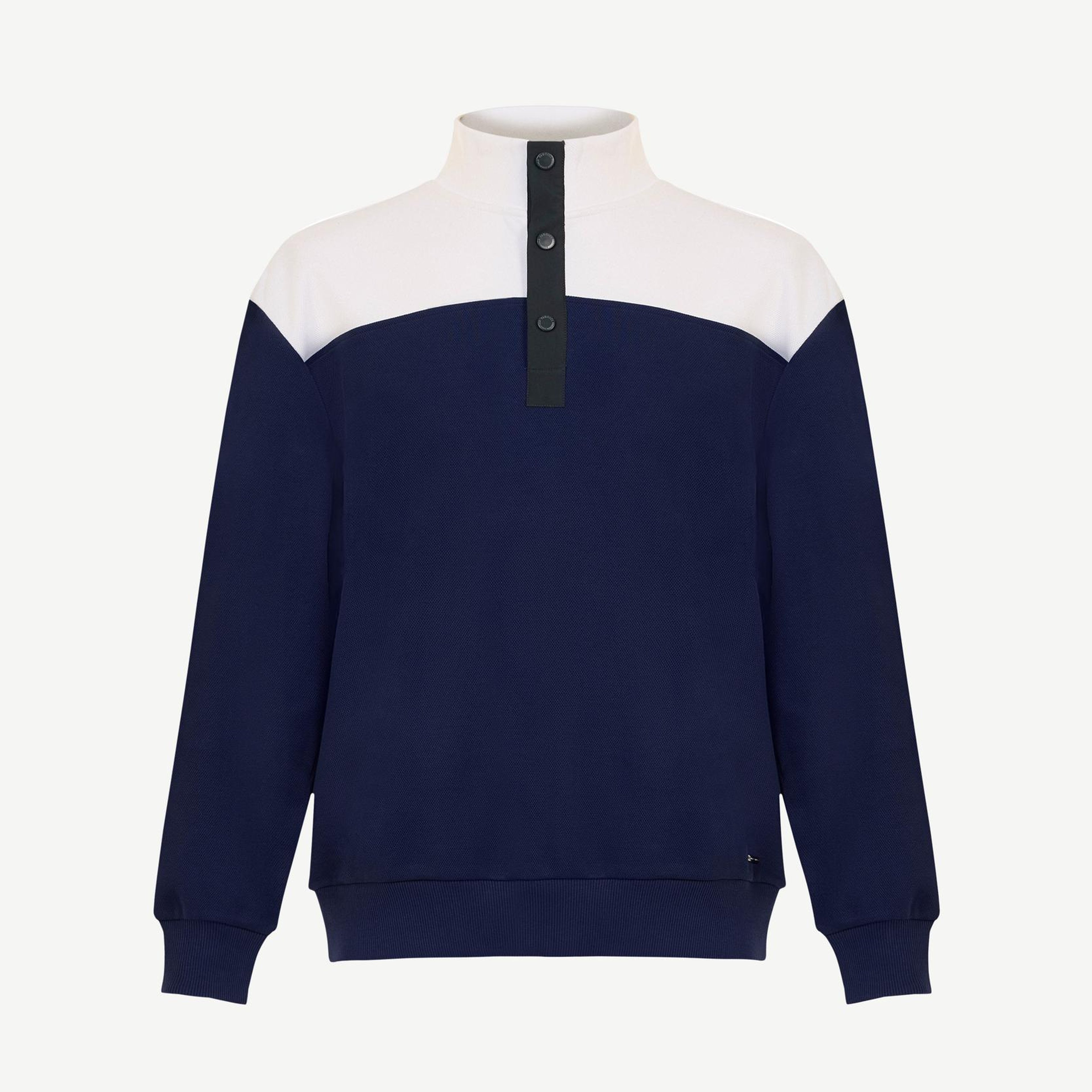 YARGICI Pamuk Regular Dik Yaka Uzun Kol Sweatshirt