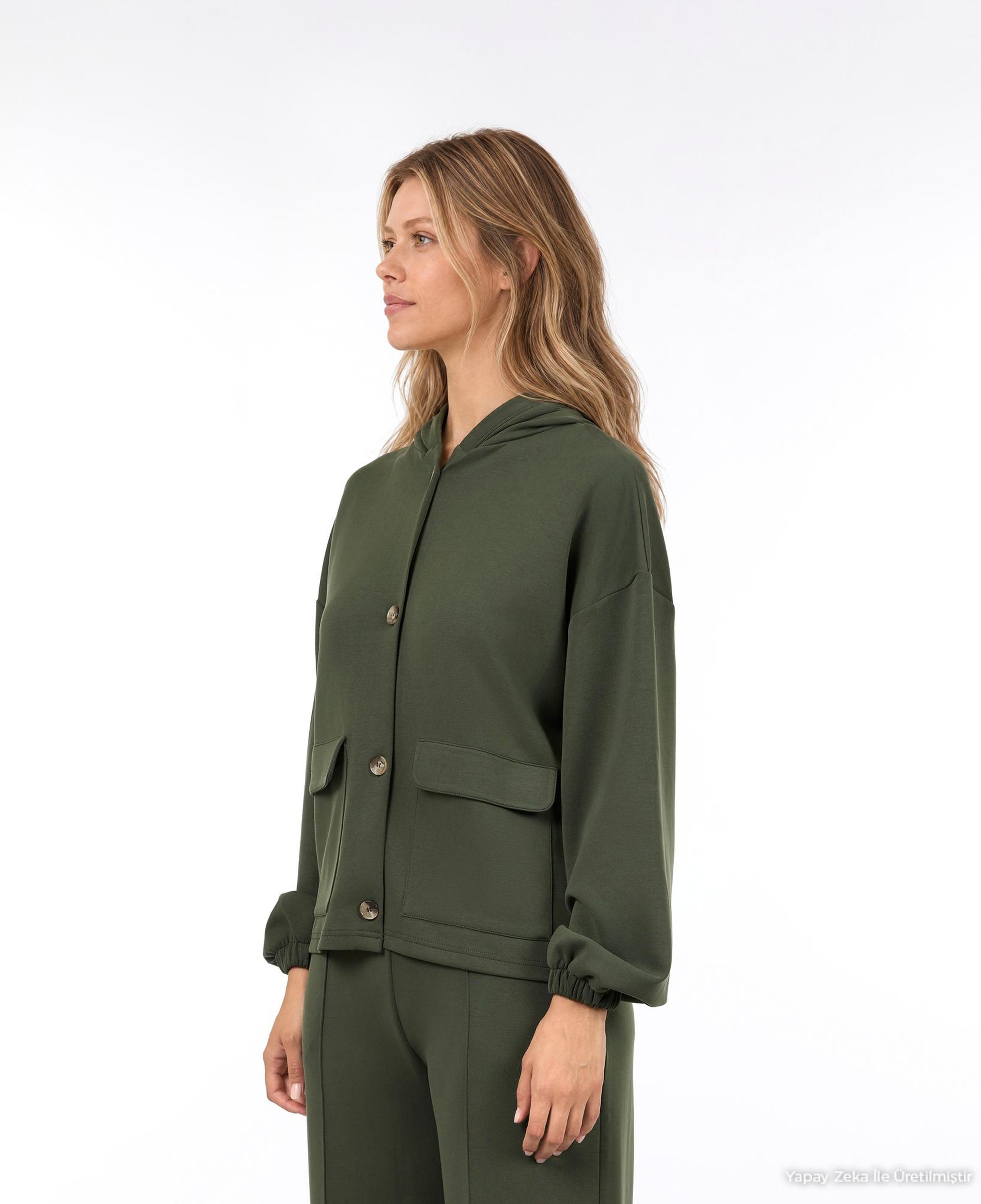 YARGICI Regular Kapüşonlu Yaka Uzun Kol Sweatshirt