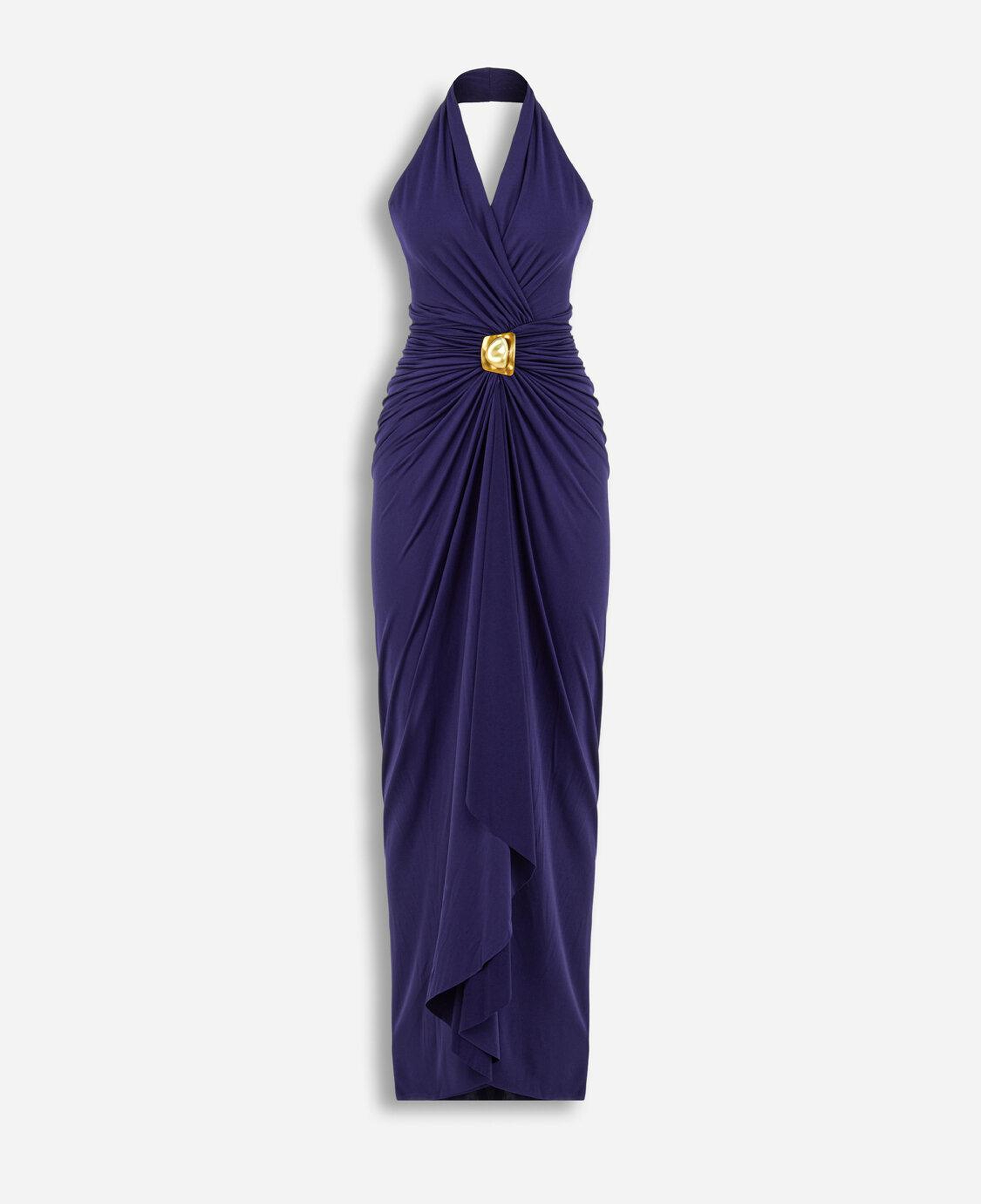Halter Yaka Maxi Elbise