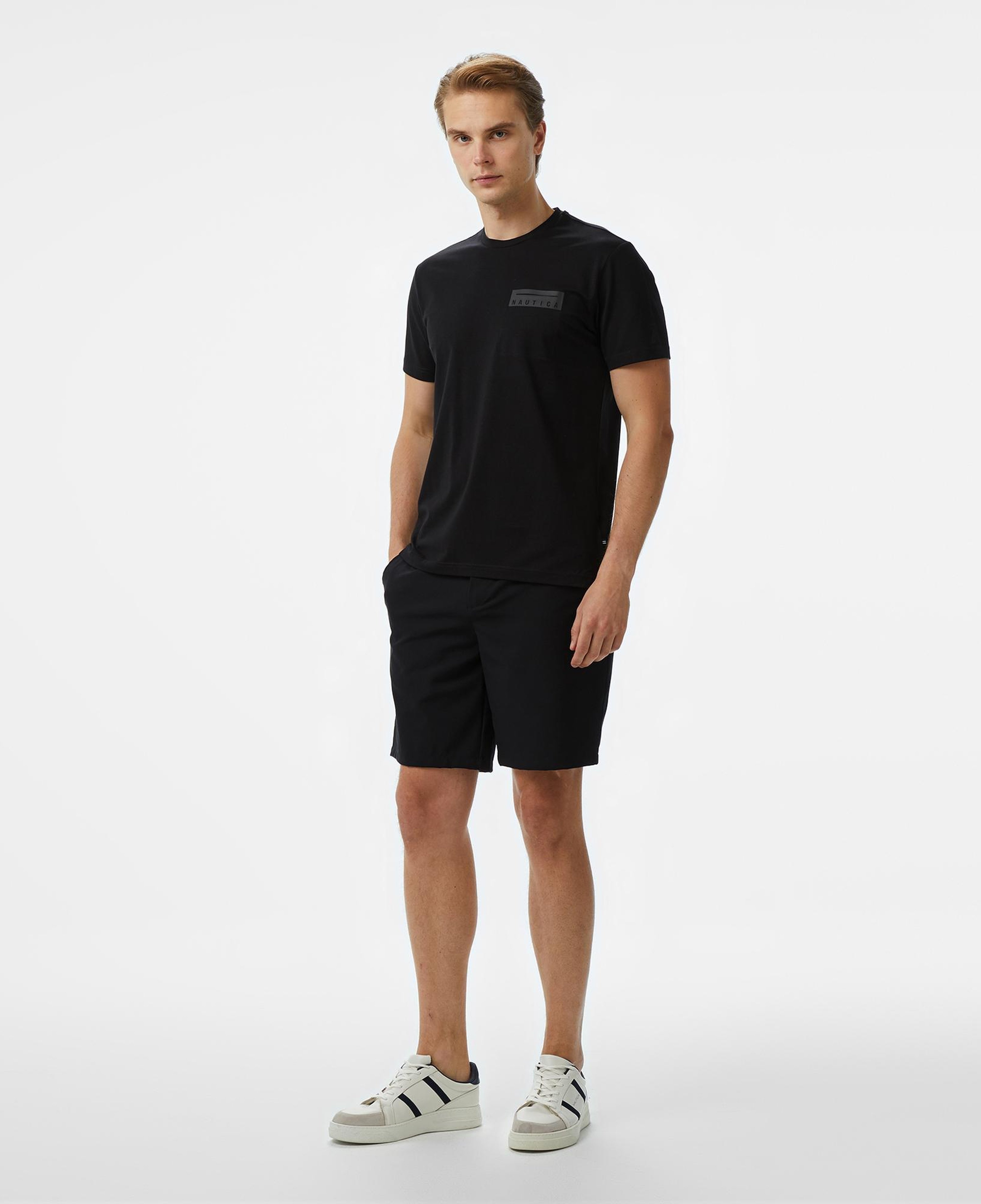 Nautica Erkek Siyah Bermuda