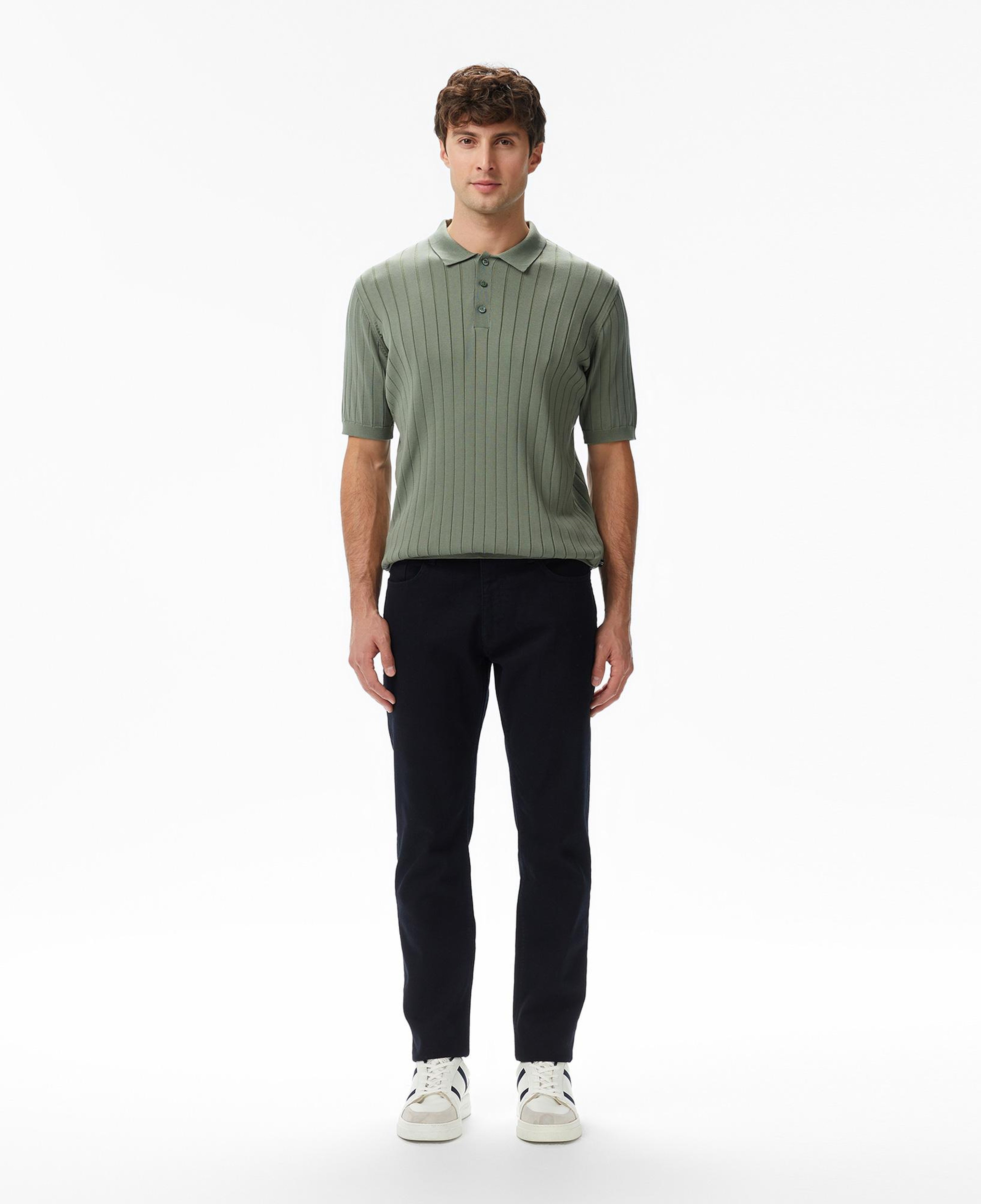 Nautica Erkek Yeşil Classic Fit Kısa Kollu Triko