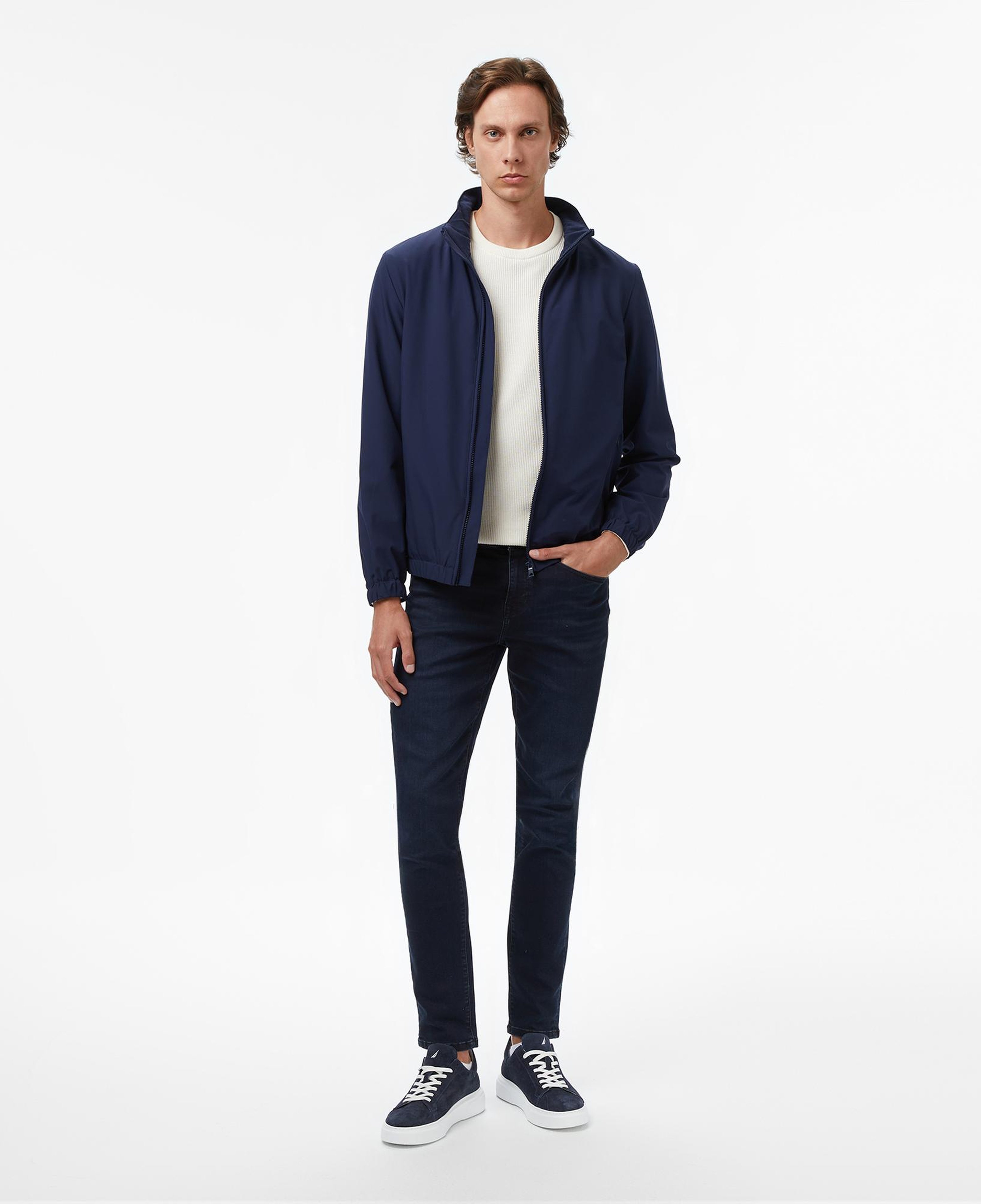 Nautica Erkek Lacivert Regular Fit Mont