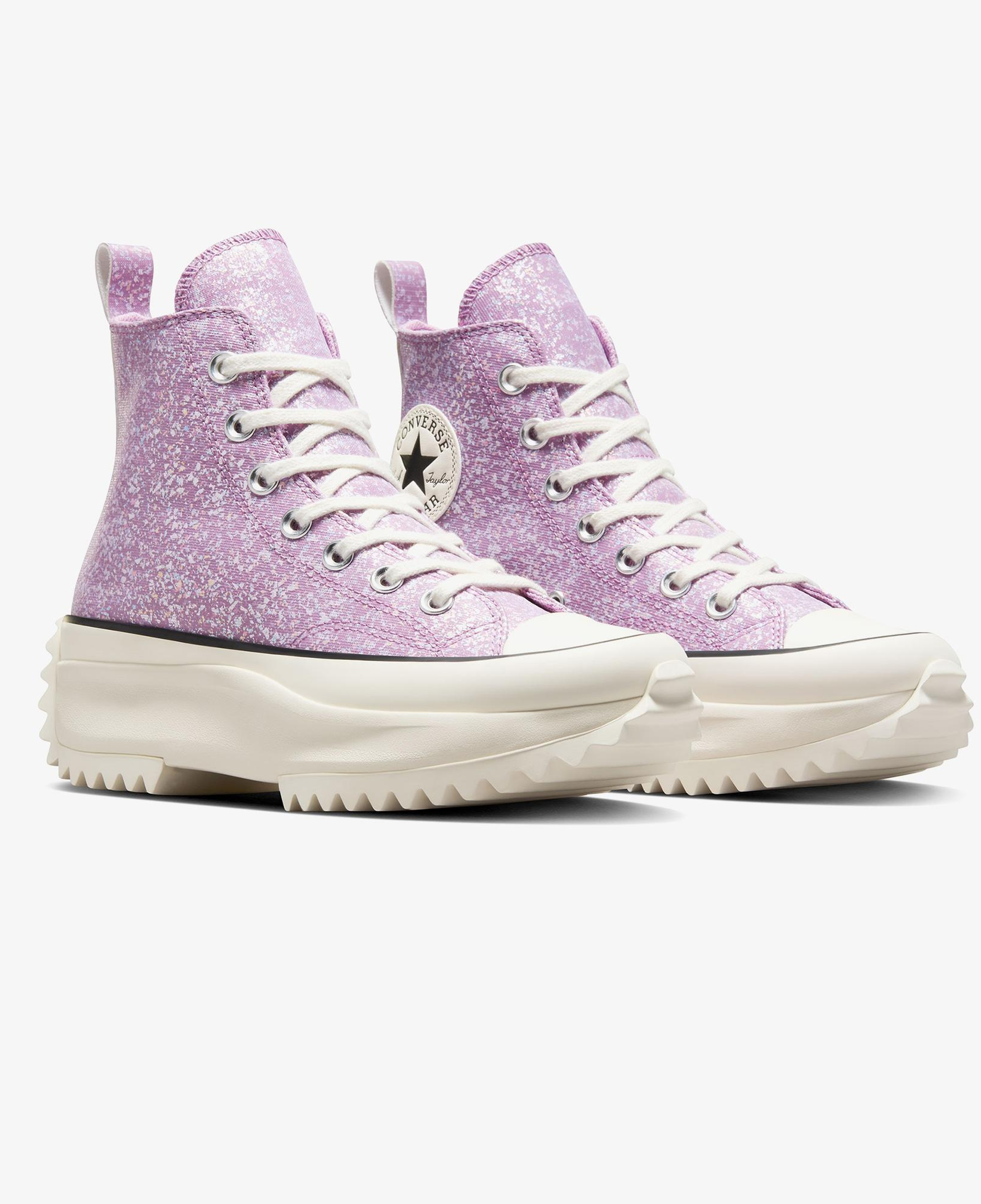 Converse Run Star Hike Unisex Mor Platform Sneaker