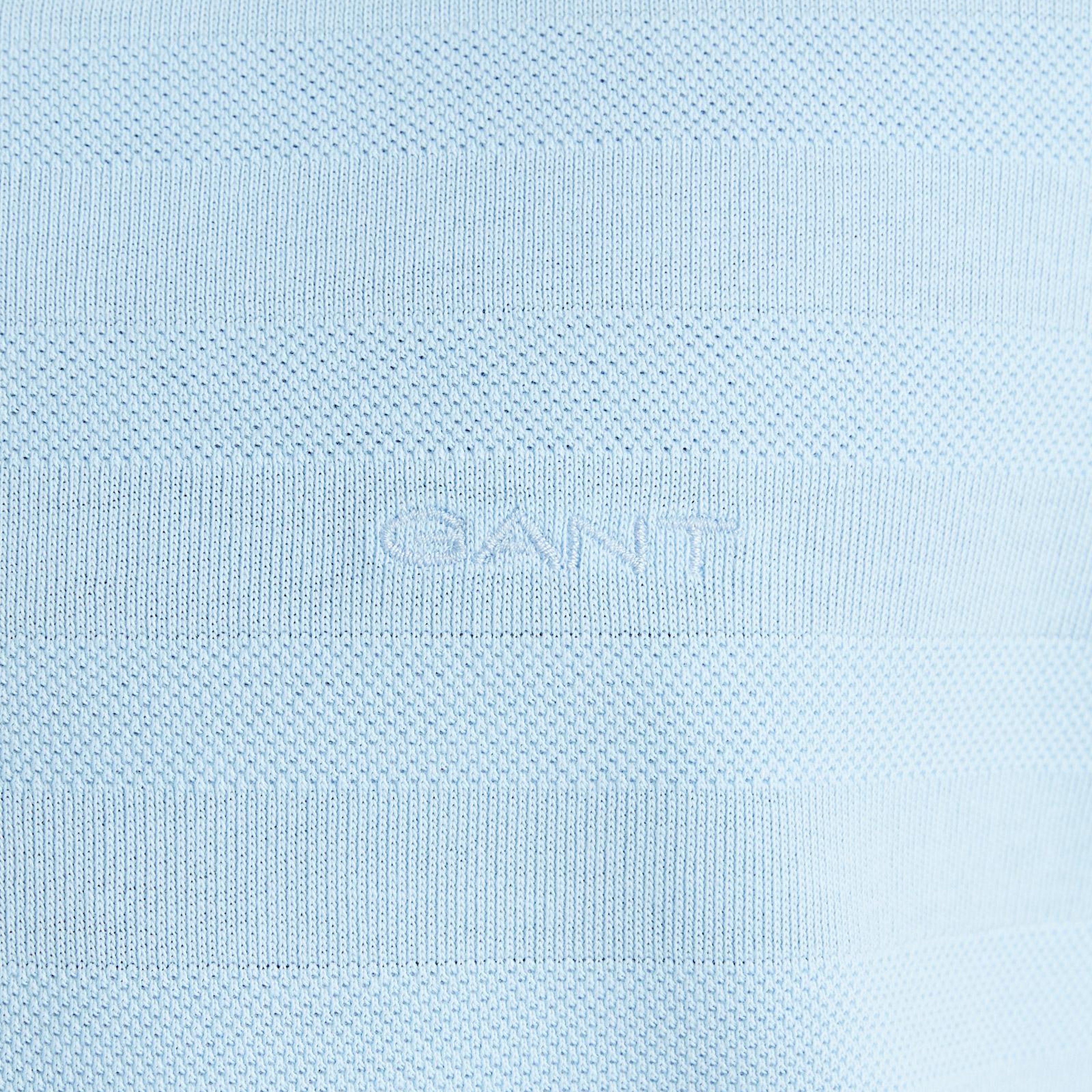 GANT Erkek Mavi Regular Fit Polo Yaka T-Shirt