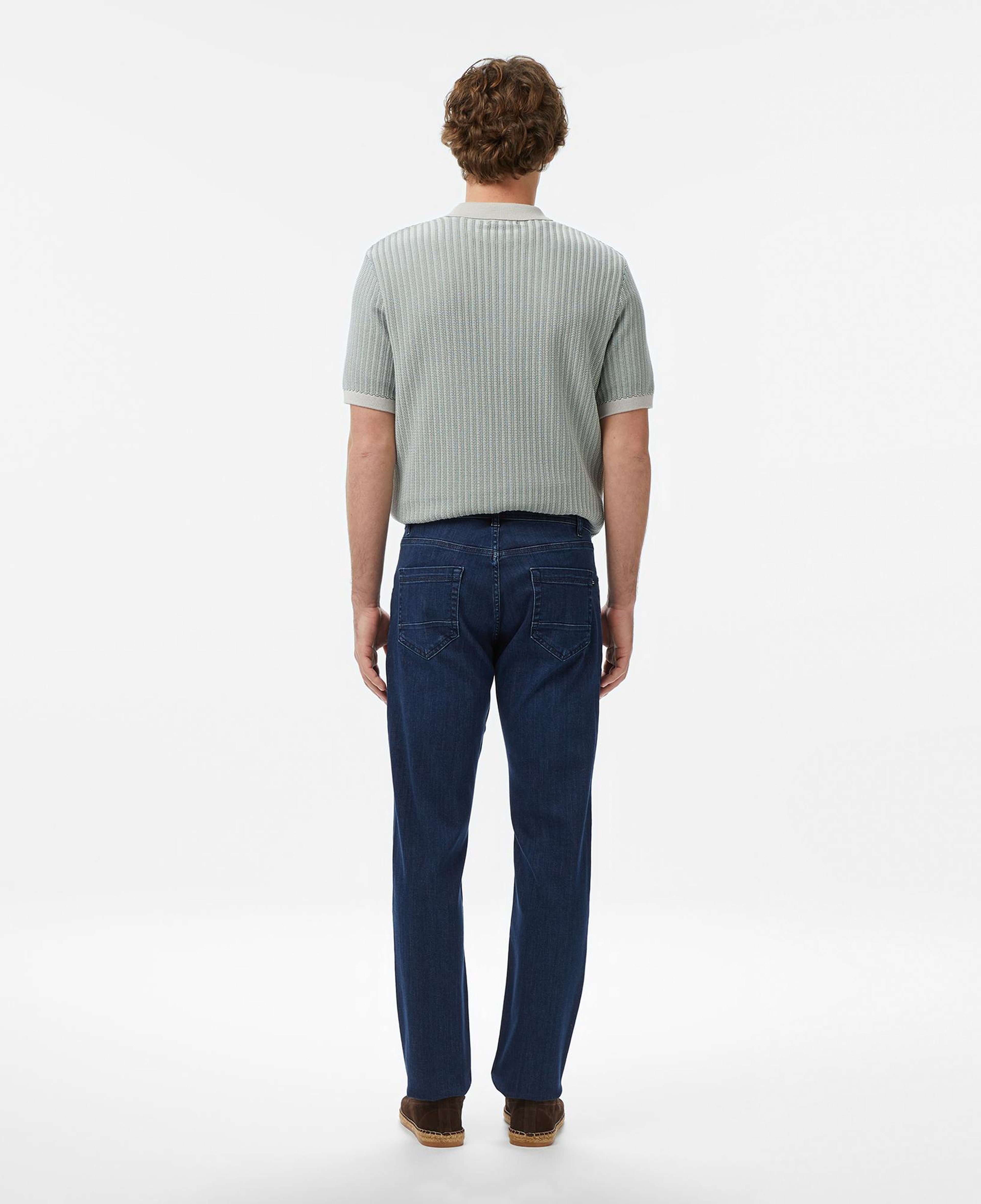 Nautica Erkek Mavi Slim Fit Denim Pantolon