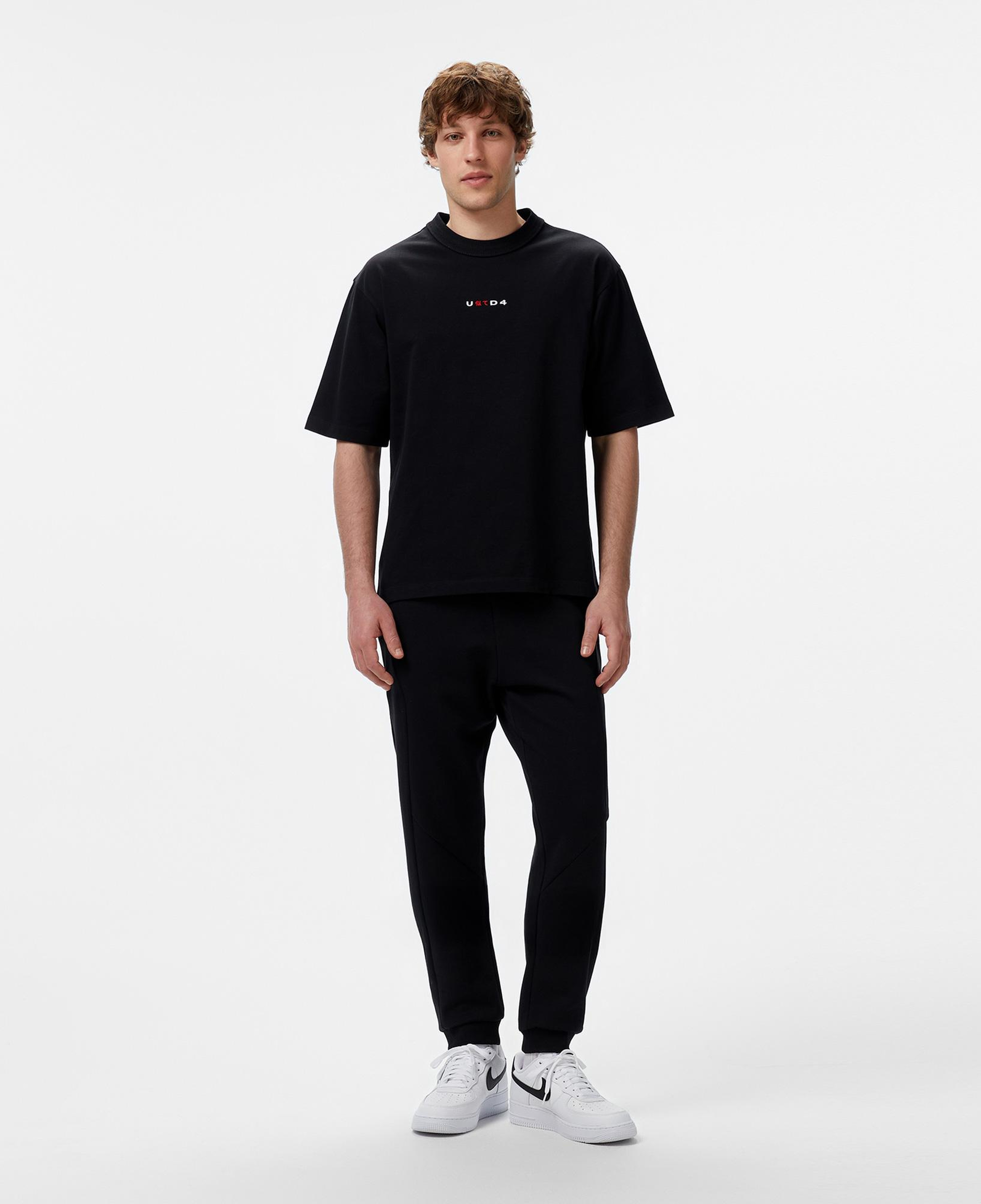 UNITED4 Miyawa Erkek Siyah T-Shirt