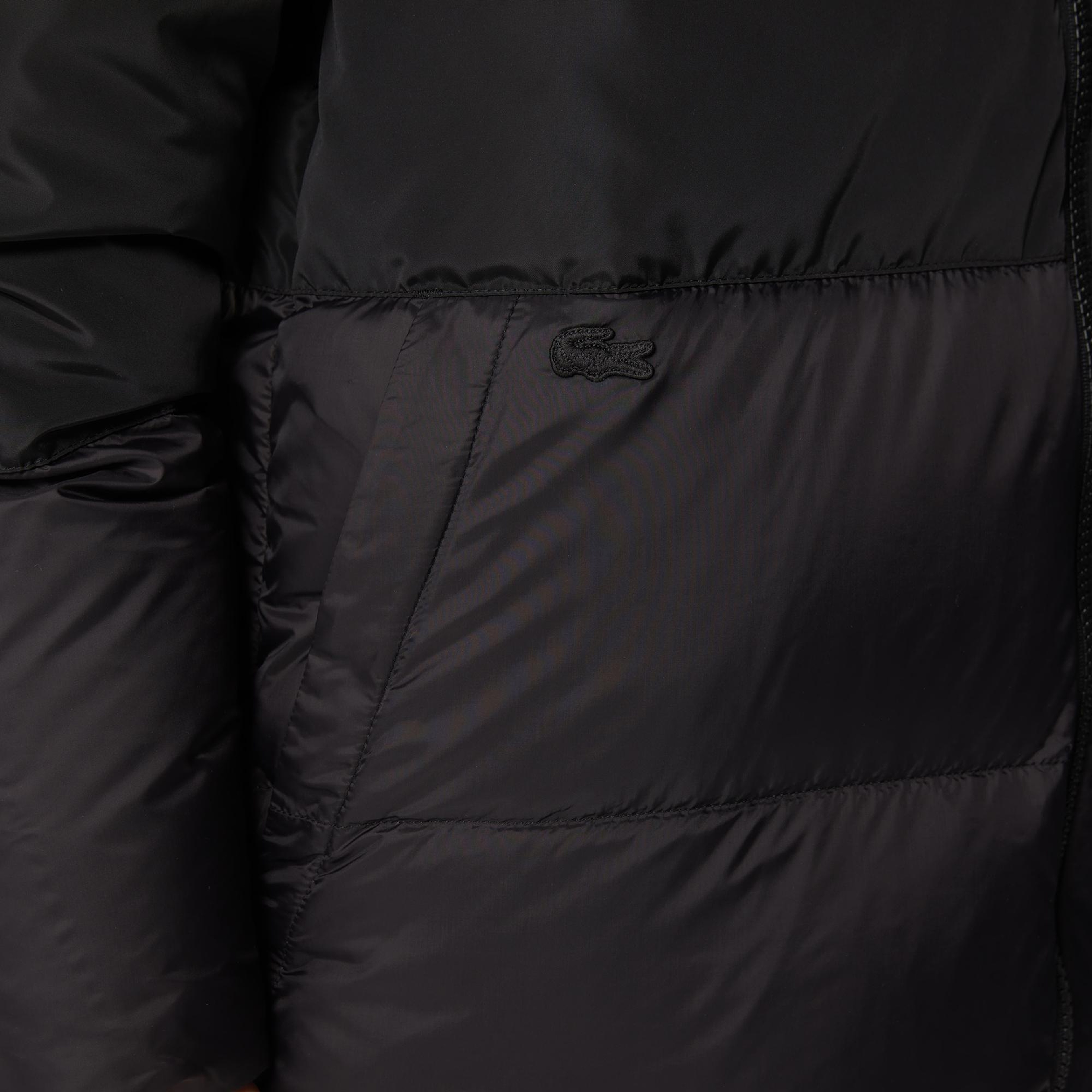 Lacoste Erkek Siyah Mont