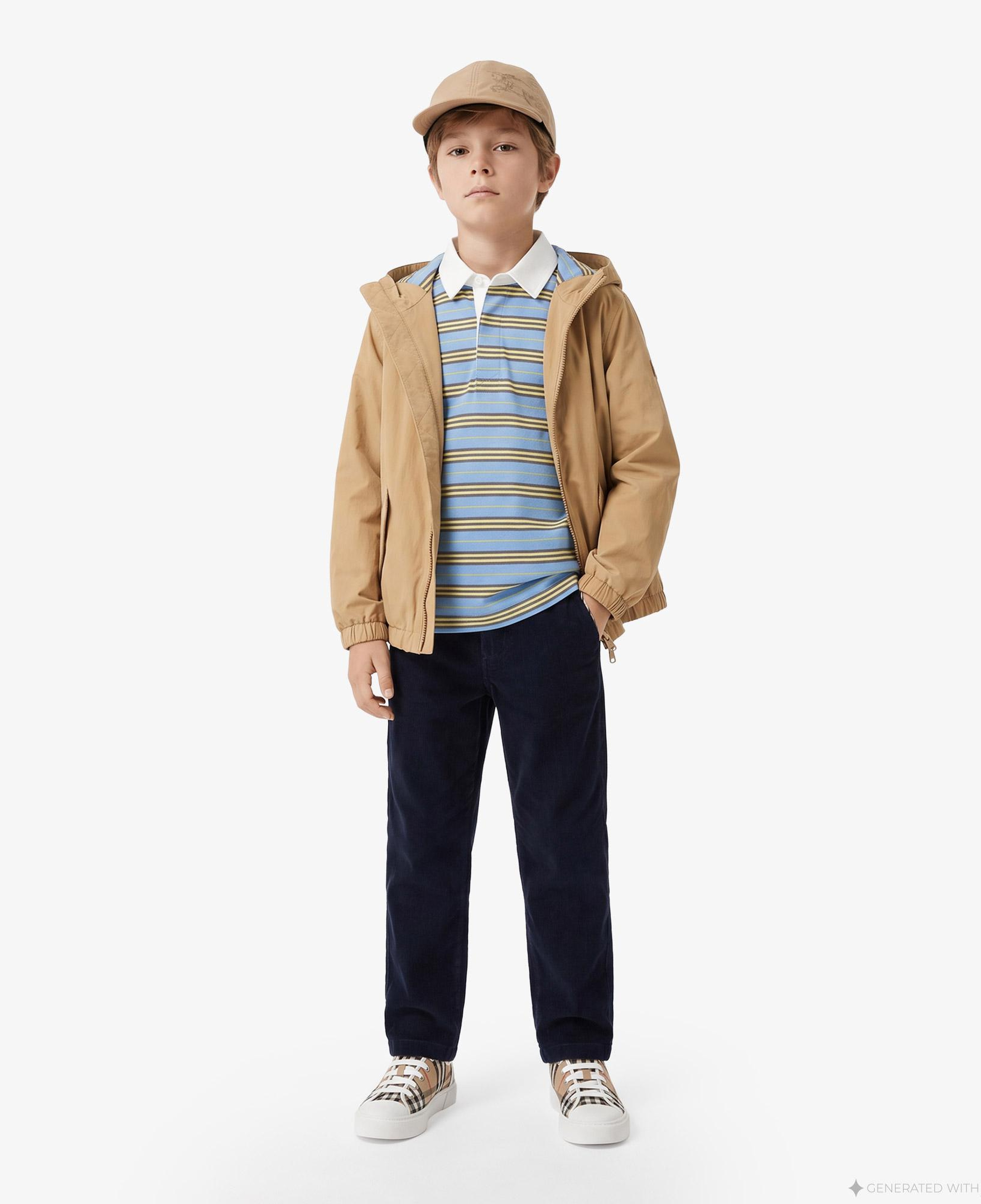 Burberry Jonas Çocuk Bej Mont