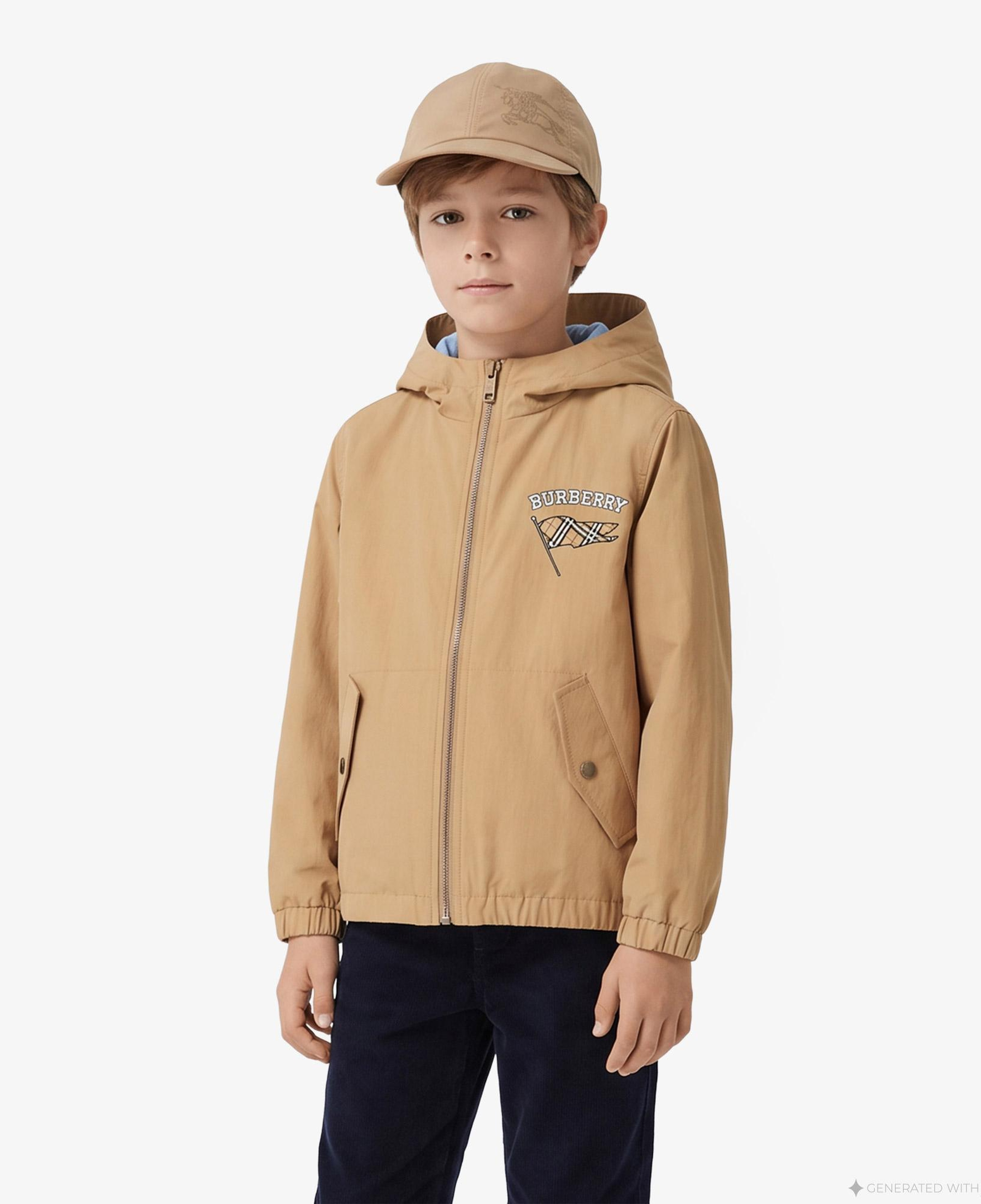 Burberry Jonas Çocuk Bej Mont