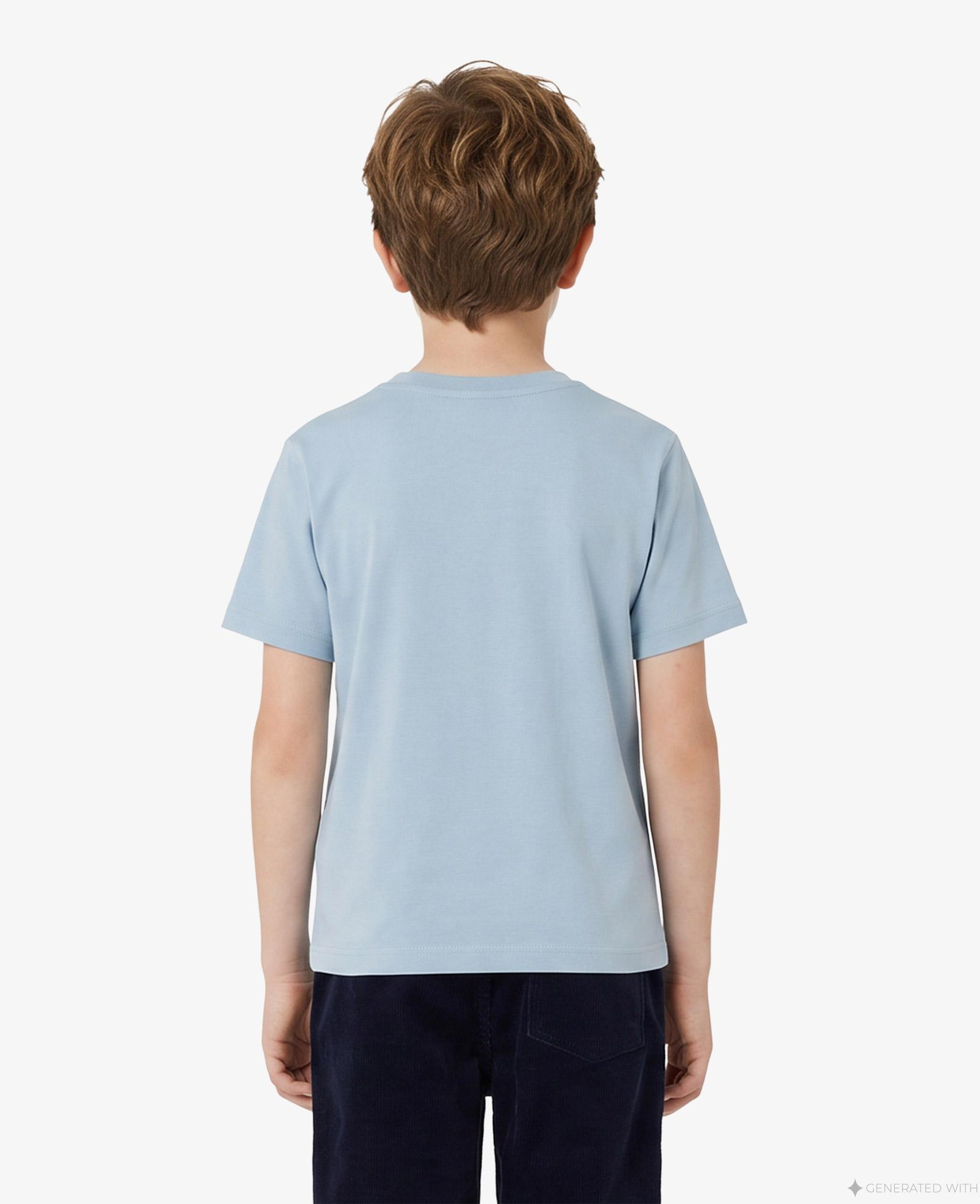 Burberry Cedar Crest Çocuk Mavi T-Shirt