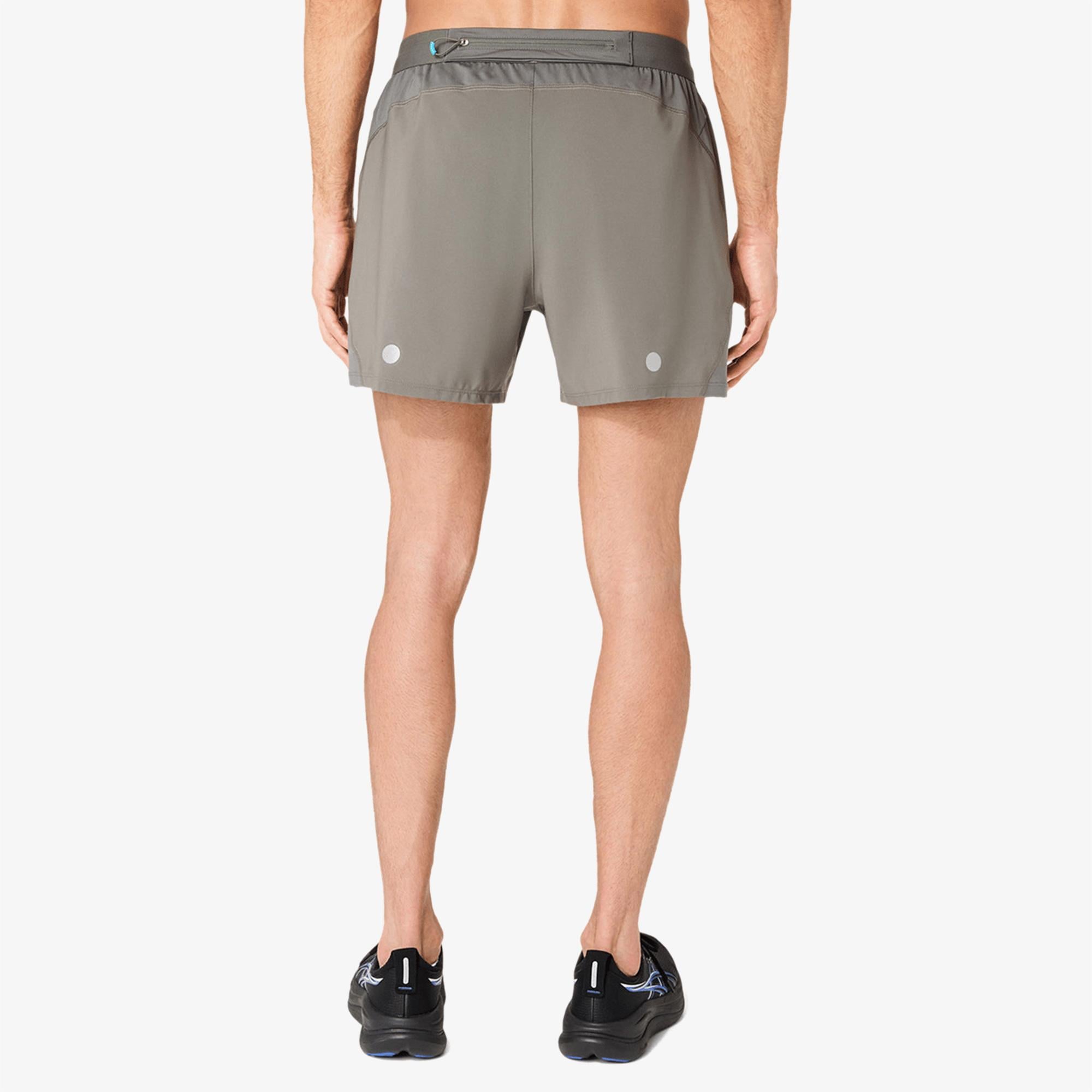 Asics Road 5in Short Erkek Gri Şort