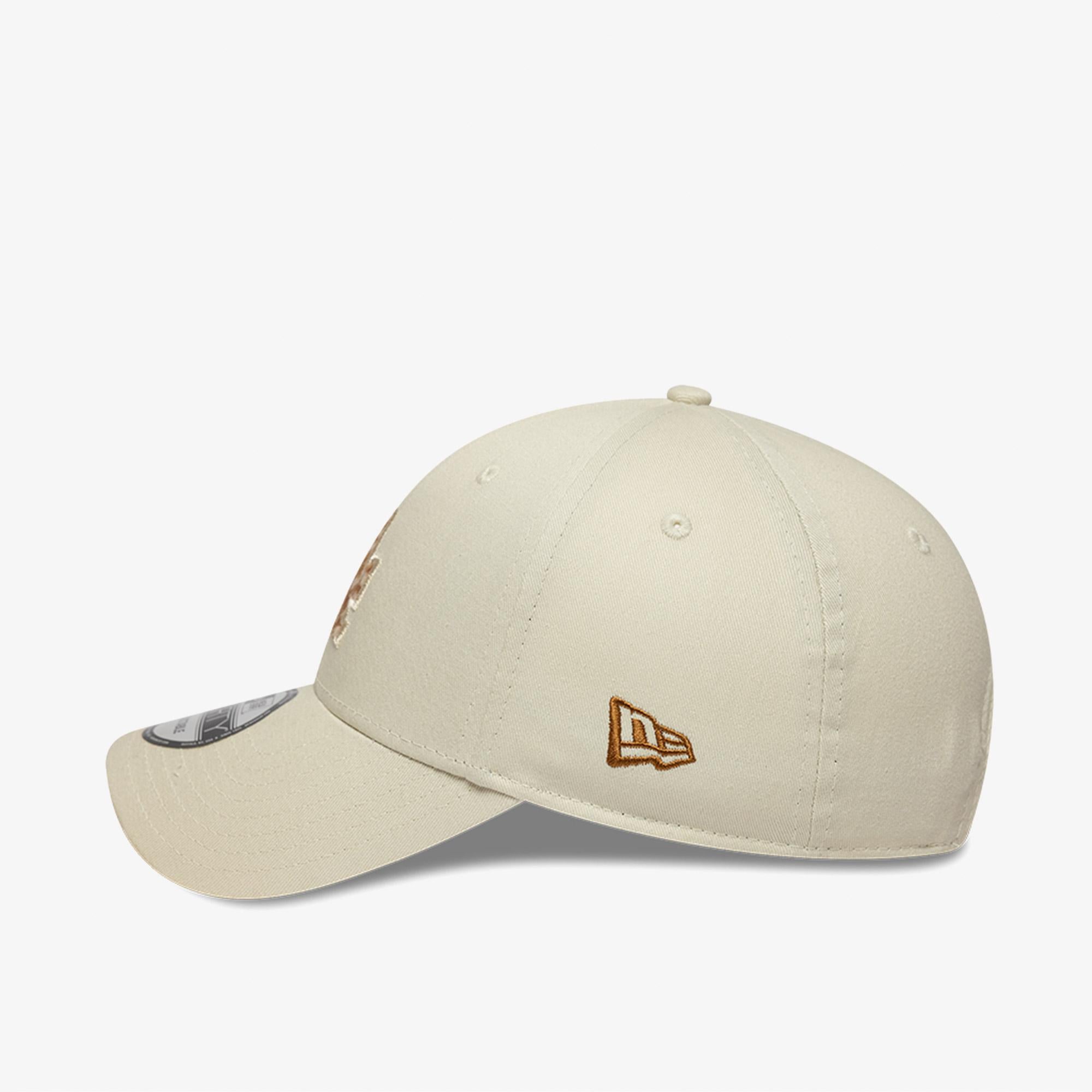 New Era Faux Pony infill 9Forty Losdod ivotpn Unisex Bej Şapka