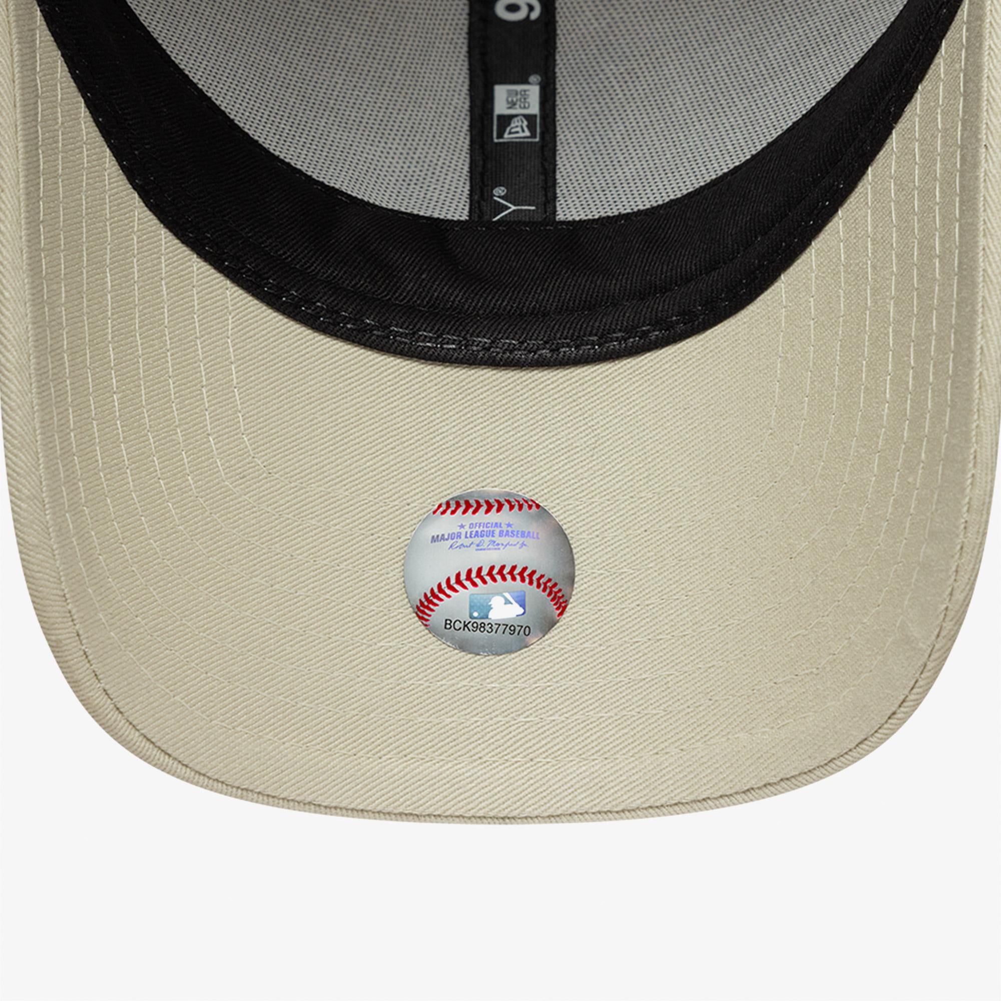 New Era Faux Pony infill 9Forty Losdod ivotpn Unisex Bej Şapka