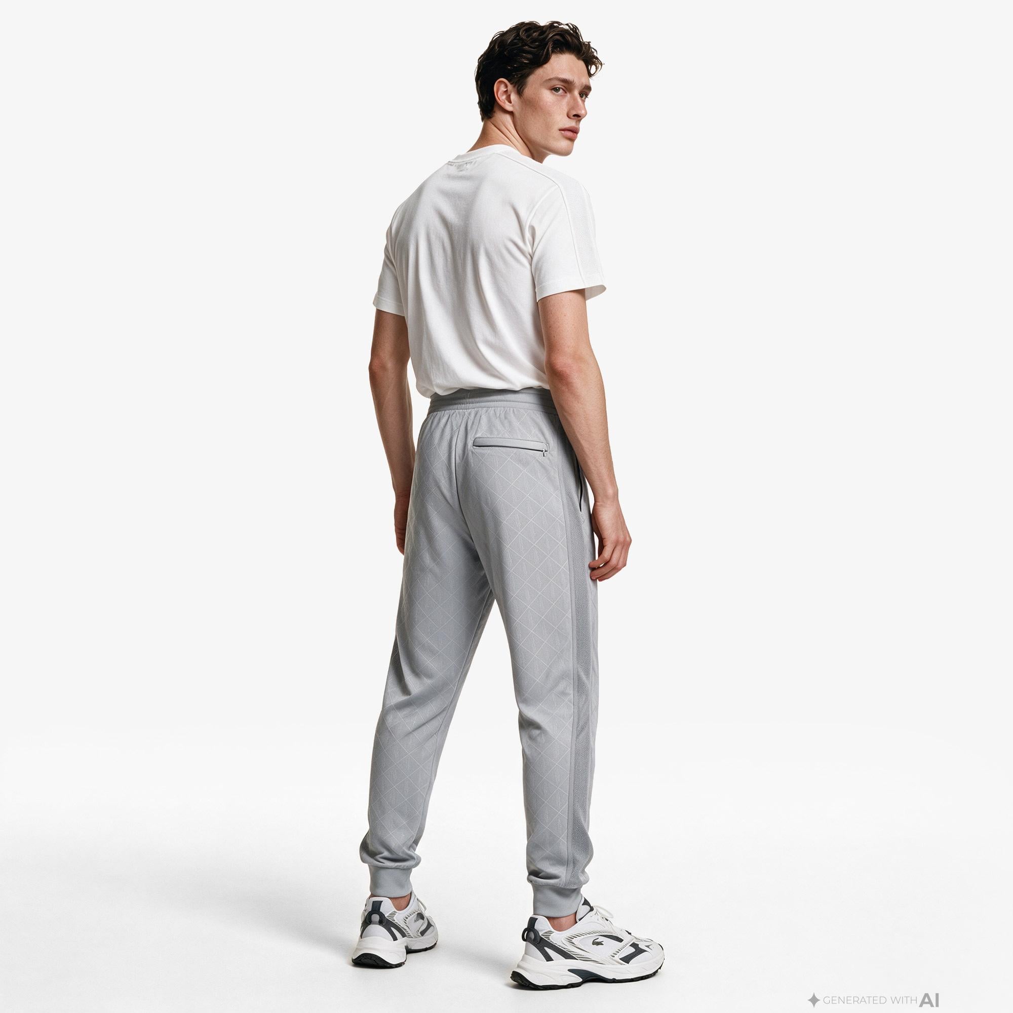 Erkek Regular Fit Gri Eşofman Altı