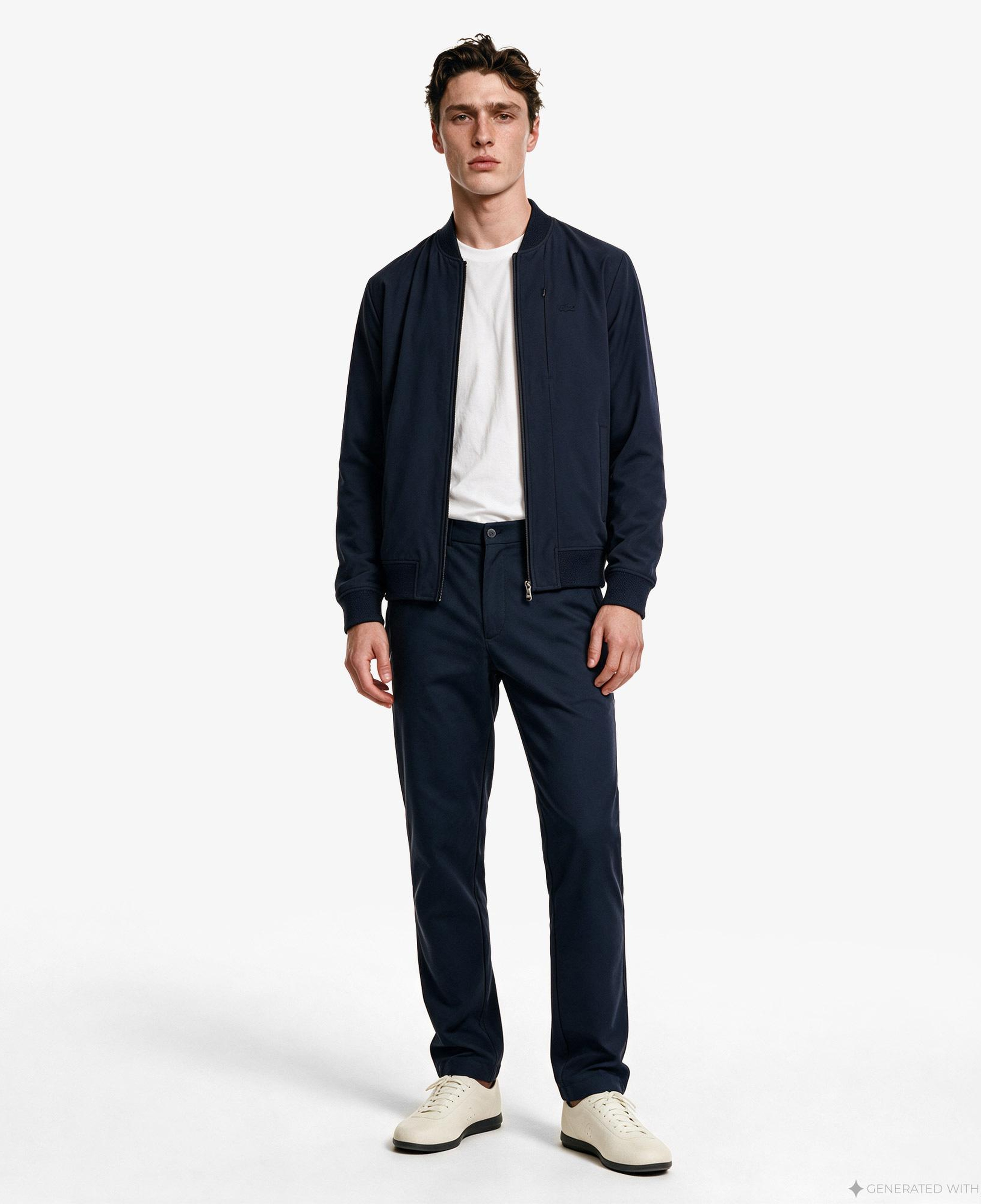 Erkek Slim Fit Lacivert Pantolon