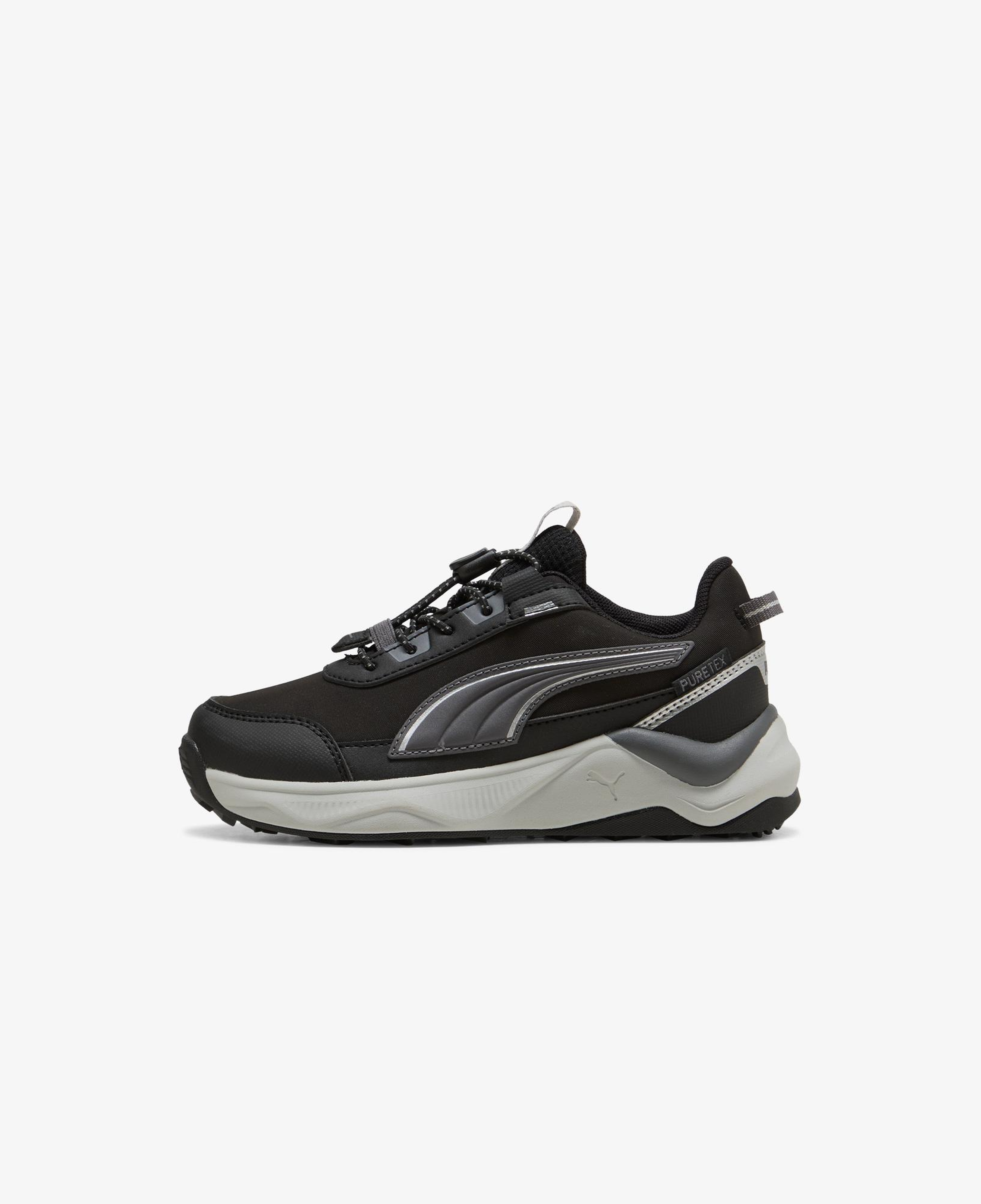 Puma Evolve2.0 Trailpuretex Lo Çocuk Siyah Spor Ayakkabı