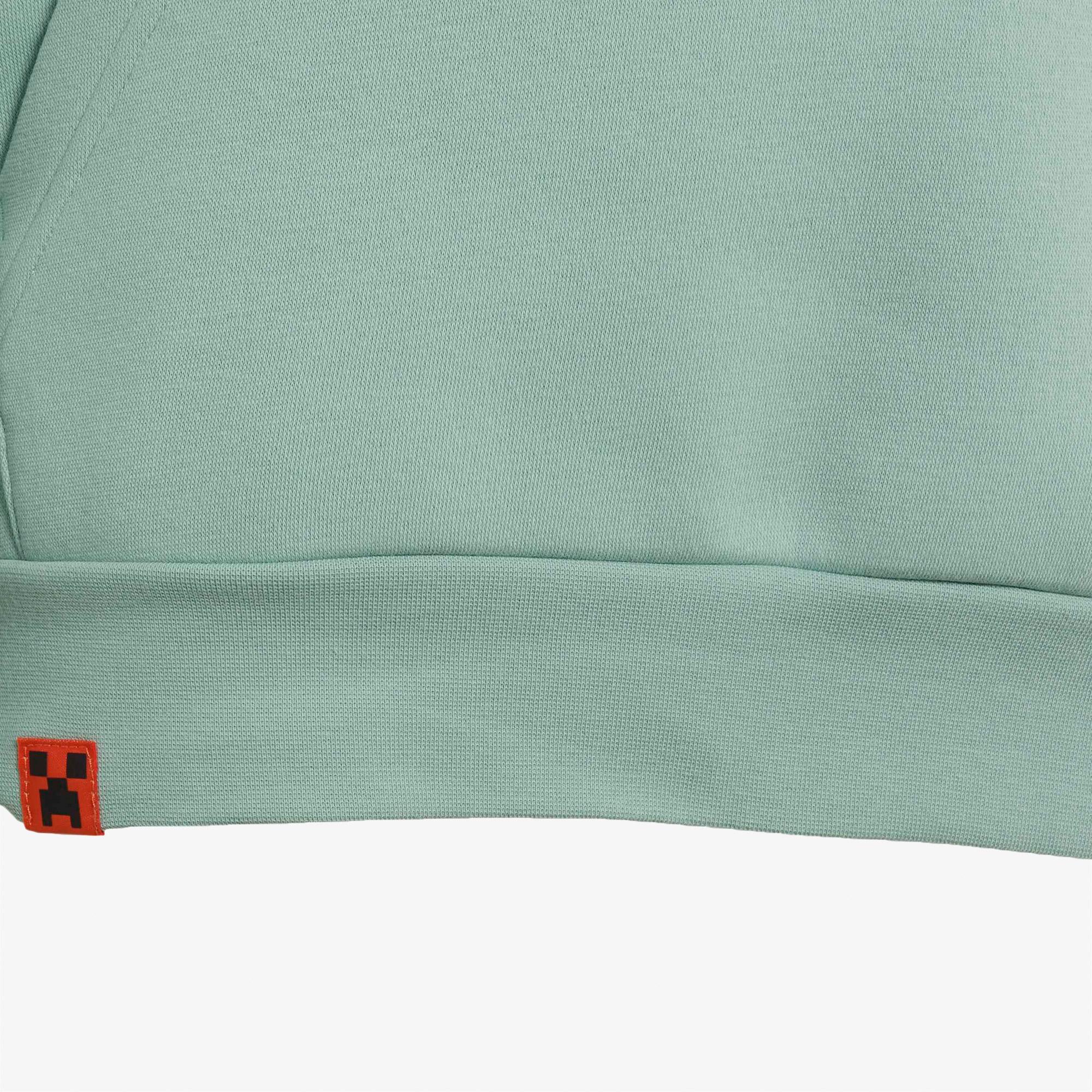 adidas K Minecraft Mt Çocuk Yeşil Sweatshirt