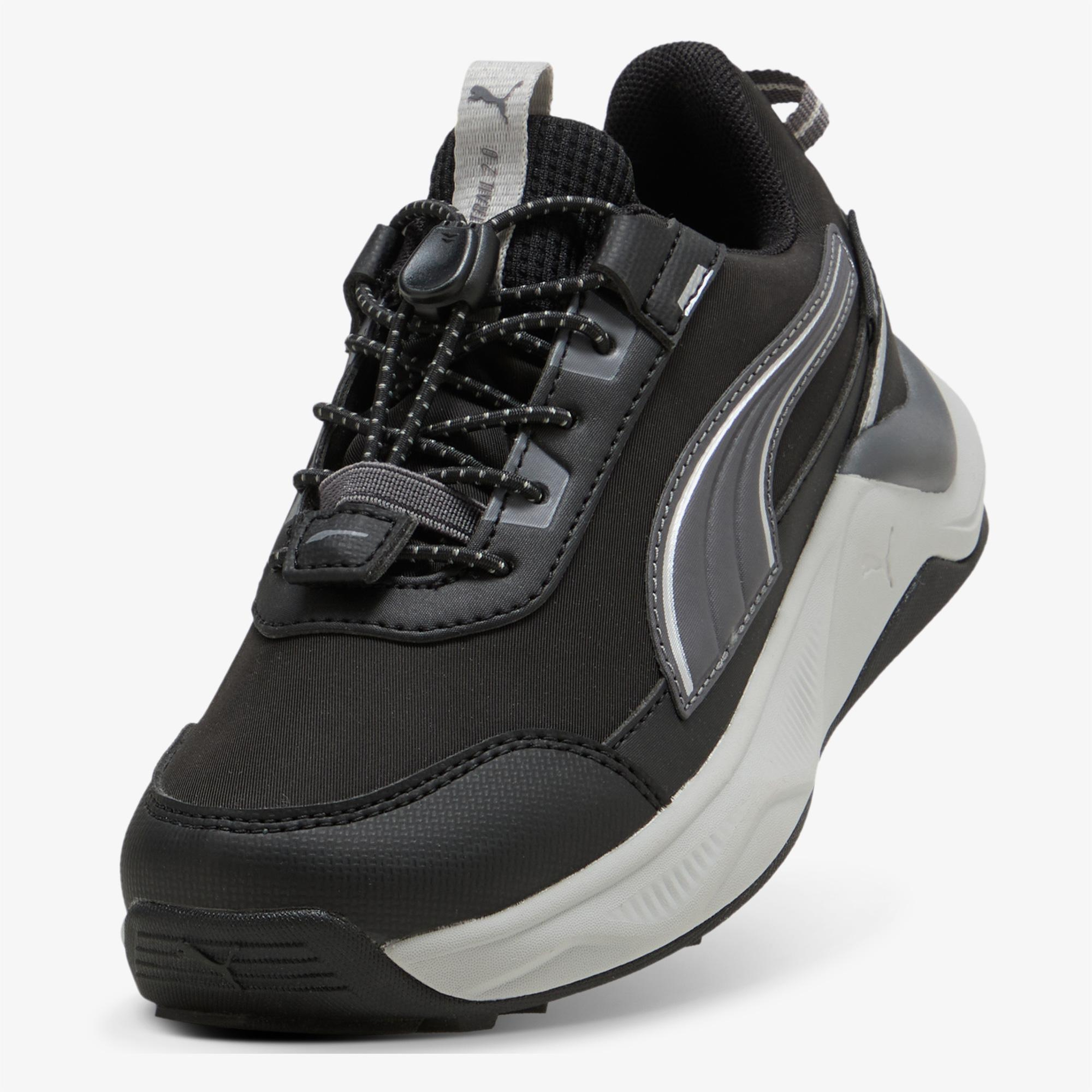Puma Evolve2.0 Trailpuretex Lo Çocuk Siyah Spor Ayakkabı