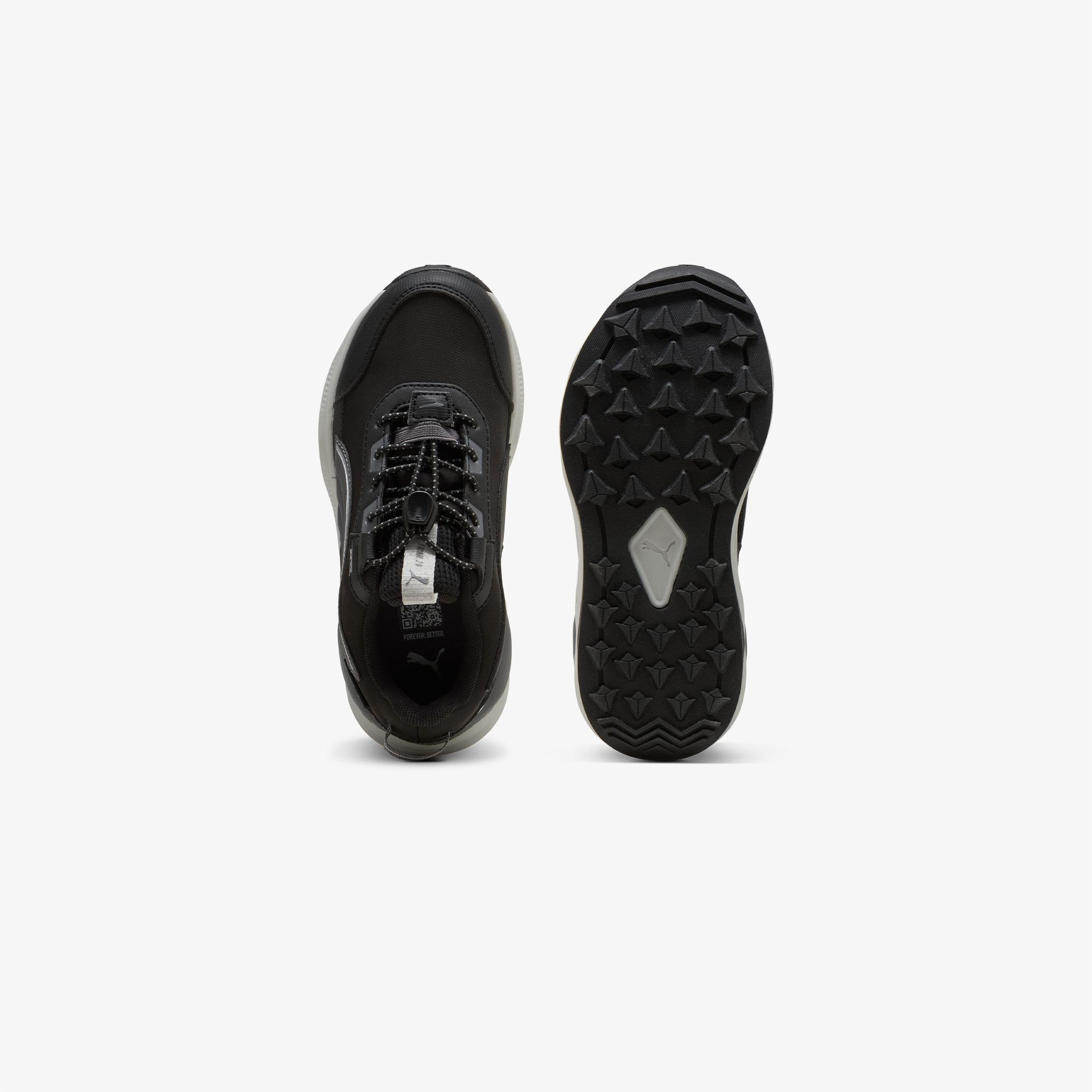 Puma Evolve2.0 Trailpuretex Lo Çocuk Siyah Spor Ayakkabı