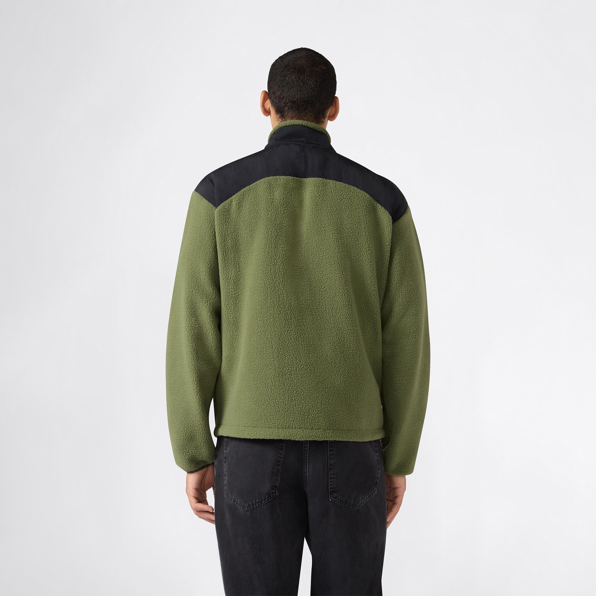 Champion Full Zip Top Erkek Yeşil Sweatshirt