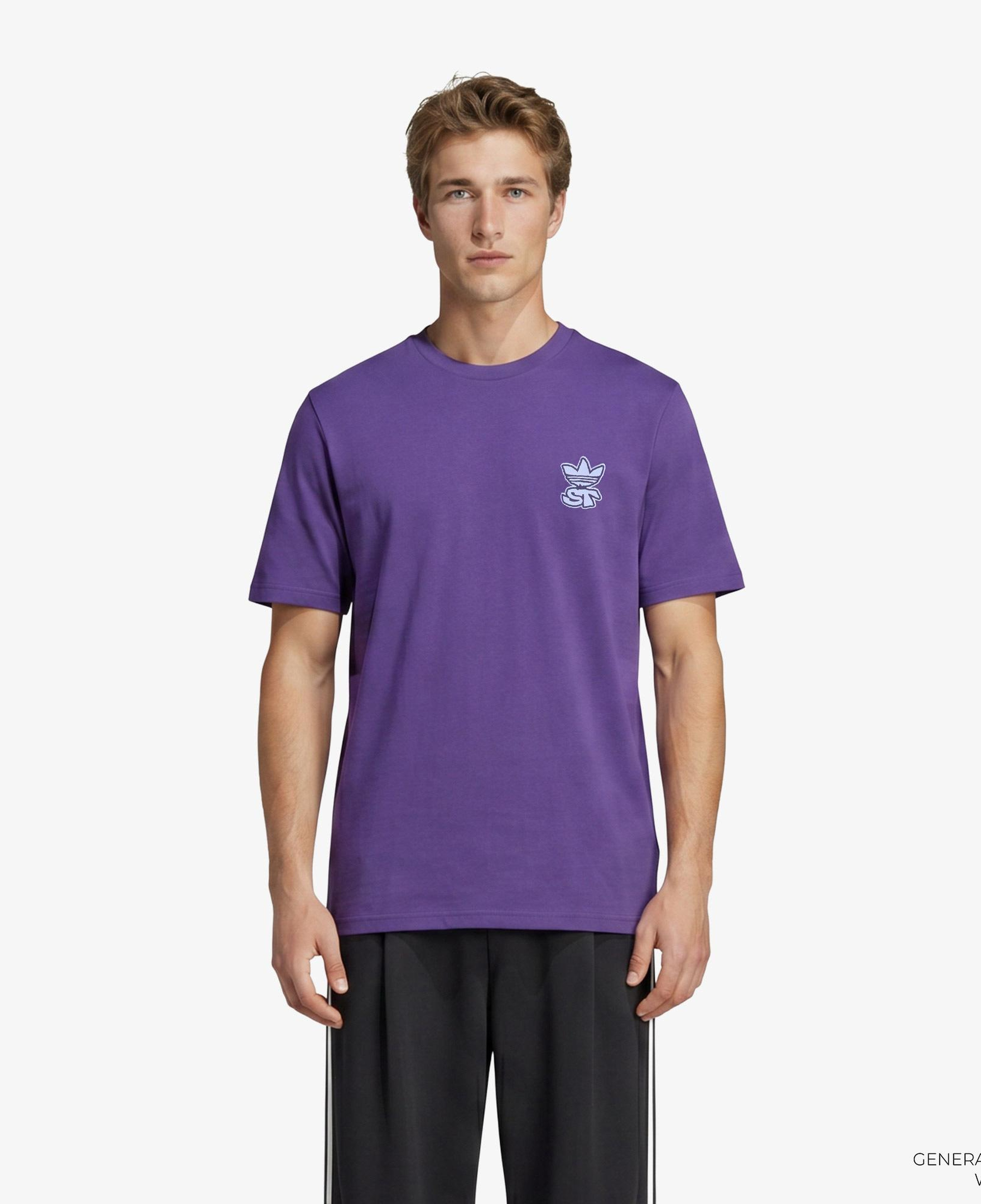 adidas St Grafik Erkek Siyah T-Shirt