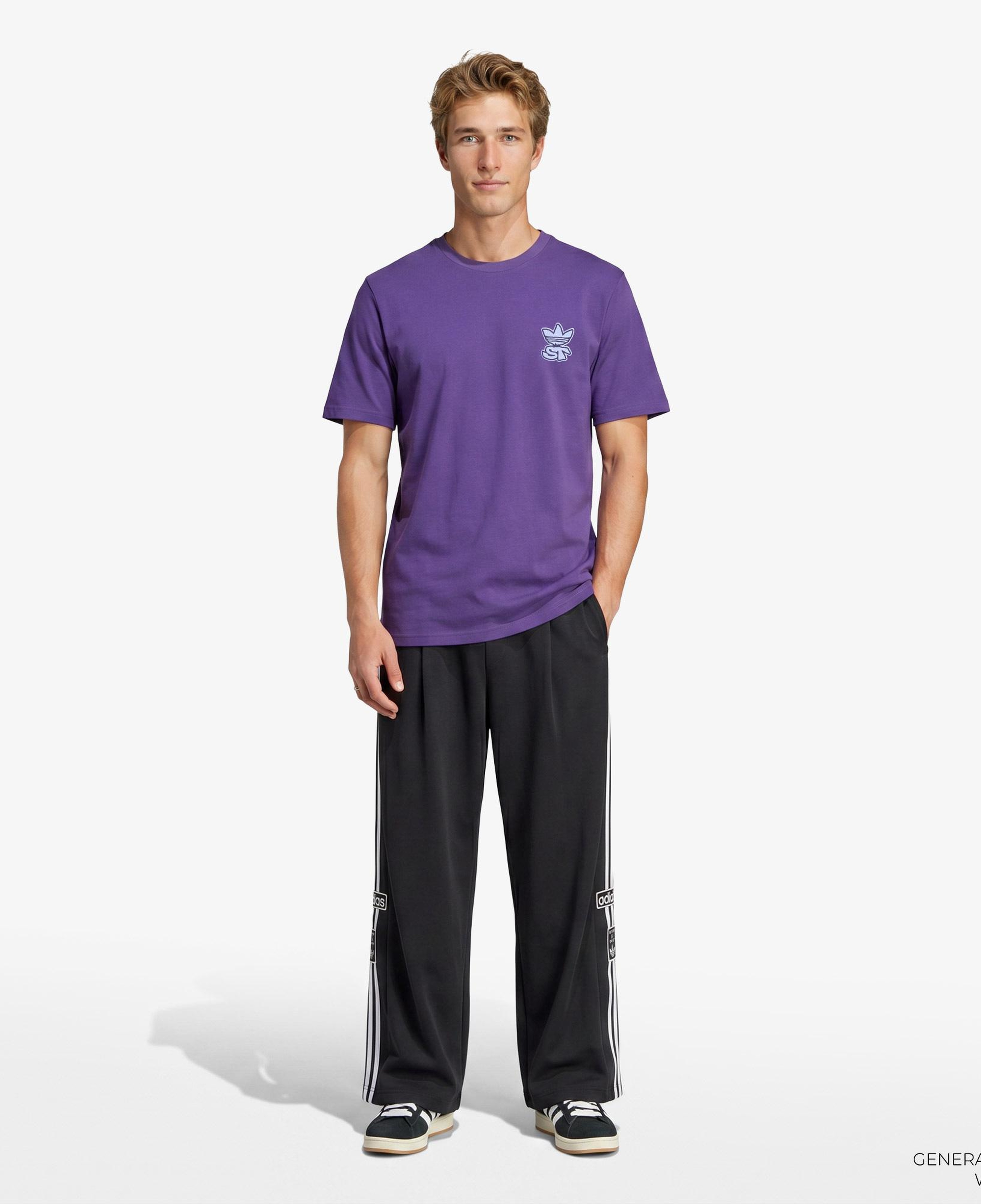 adidas St Grafik Erkek Siyah T-Shirt