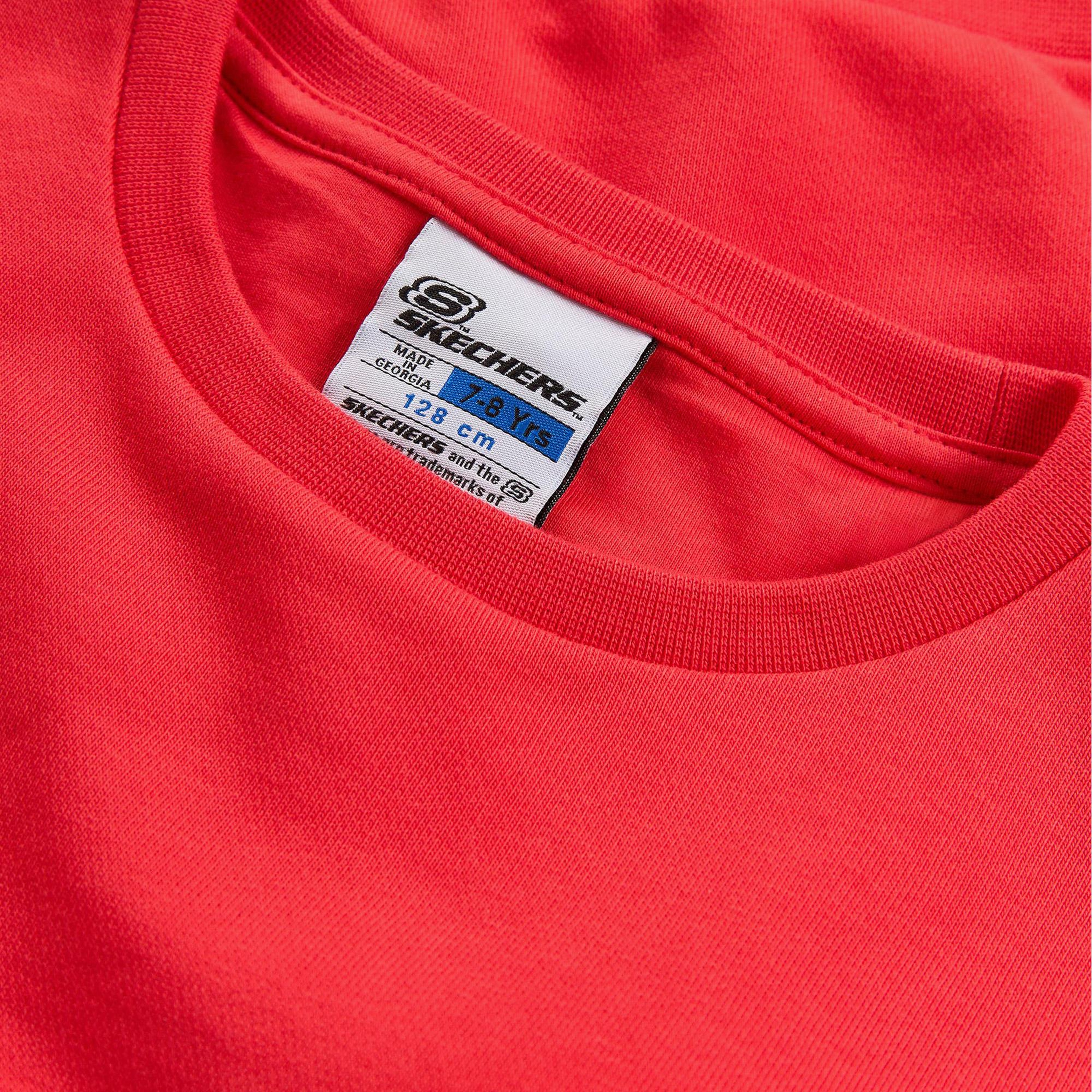 Skechers Collage Sweatshirt Çocuk Lacivert T-Shirt