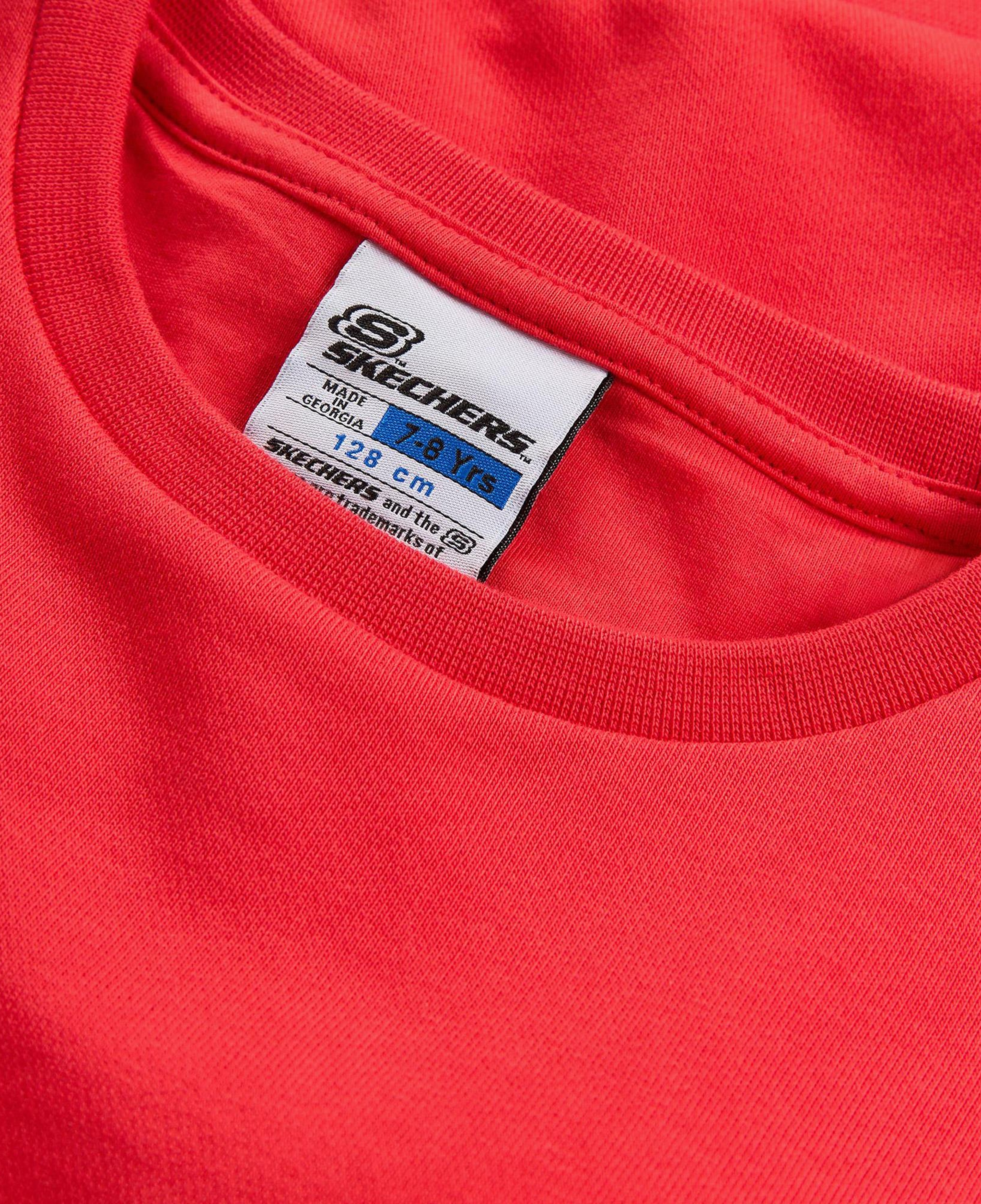 Skechers Collage Sweatshirt Çocuk Lacivert T-Shirt