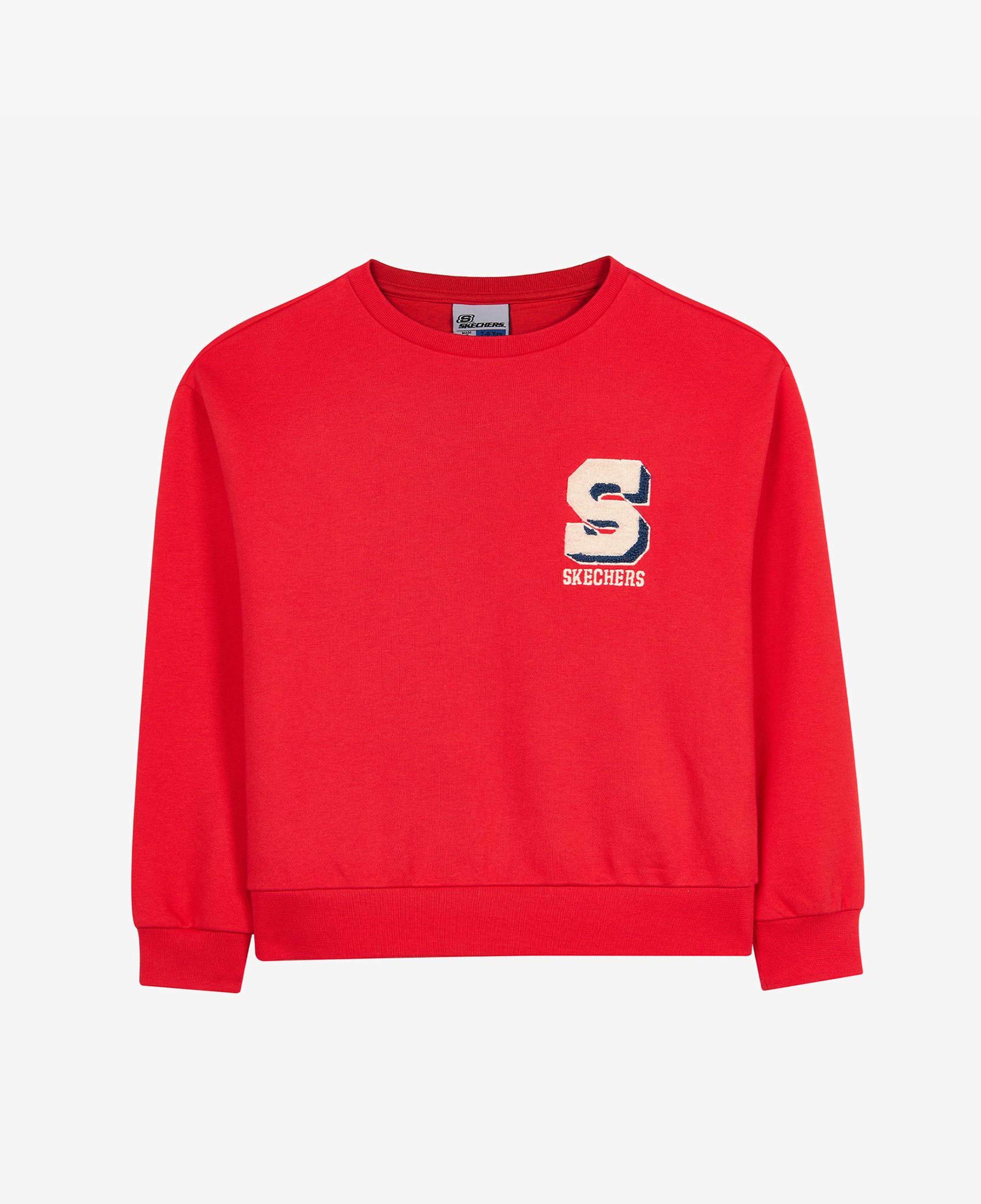 Skechers Collage Sweatshirt Çocuk Lacivert T-Shirt