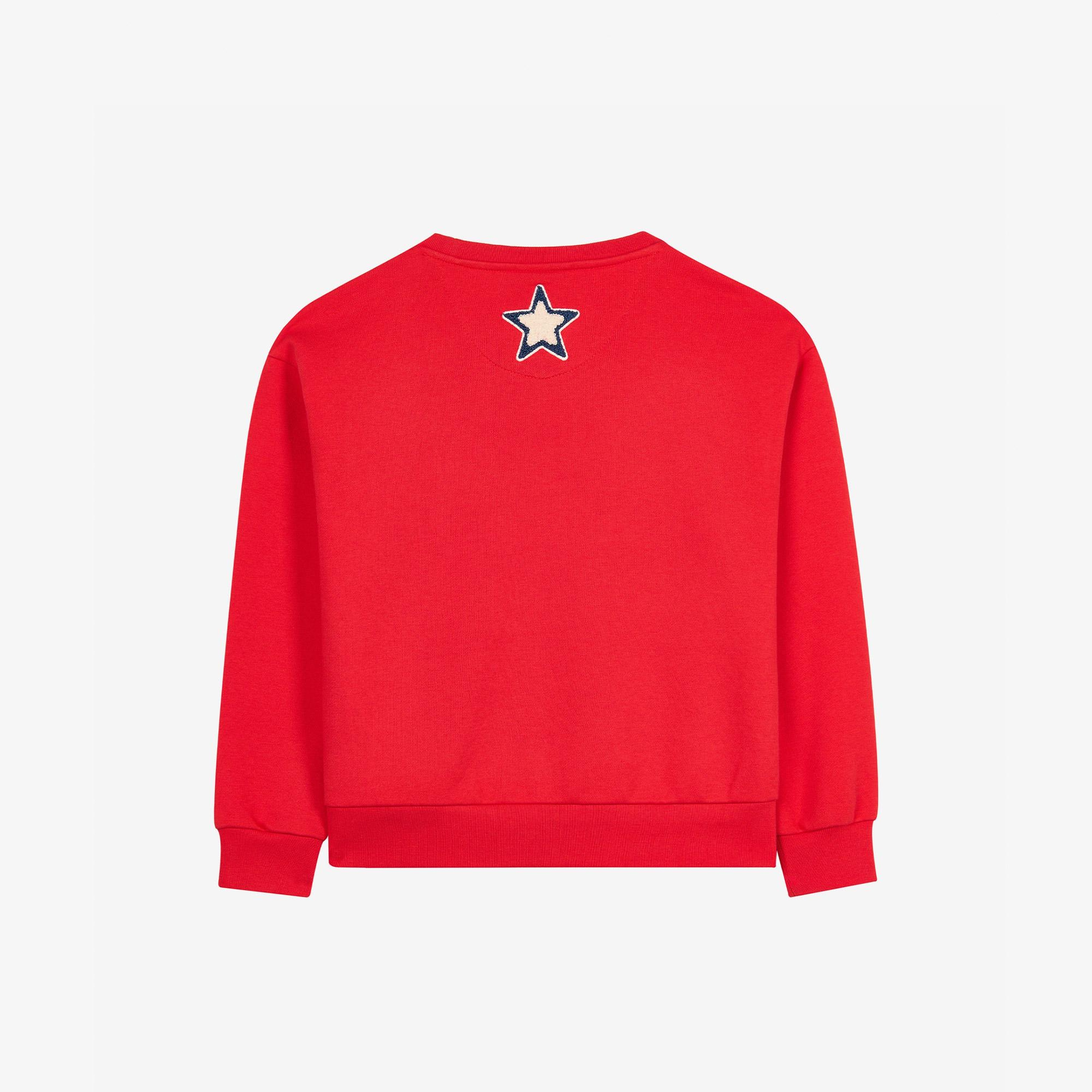 Skechers Collage Sweatshirt Çocuk Lacivert T-Shirt