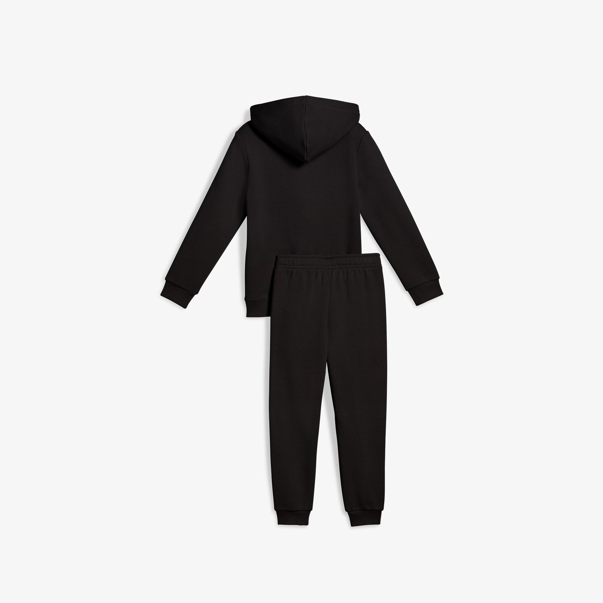 Puma Essential No.1 Logo Çocuk Siyah Eşofman Takımı