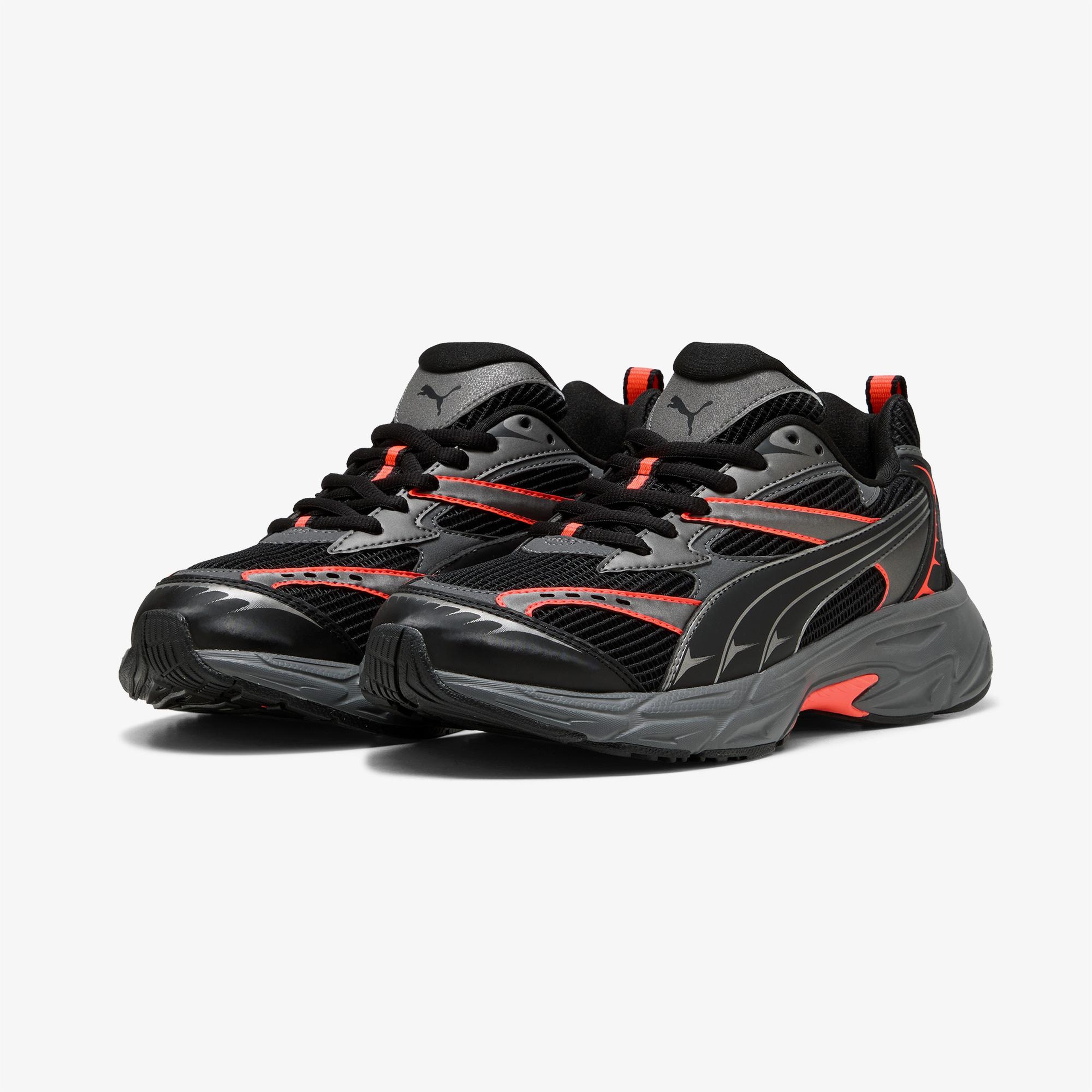 Puma Puma Morphic Athletic Erkek Siyah Spor Ayakkabı