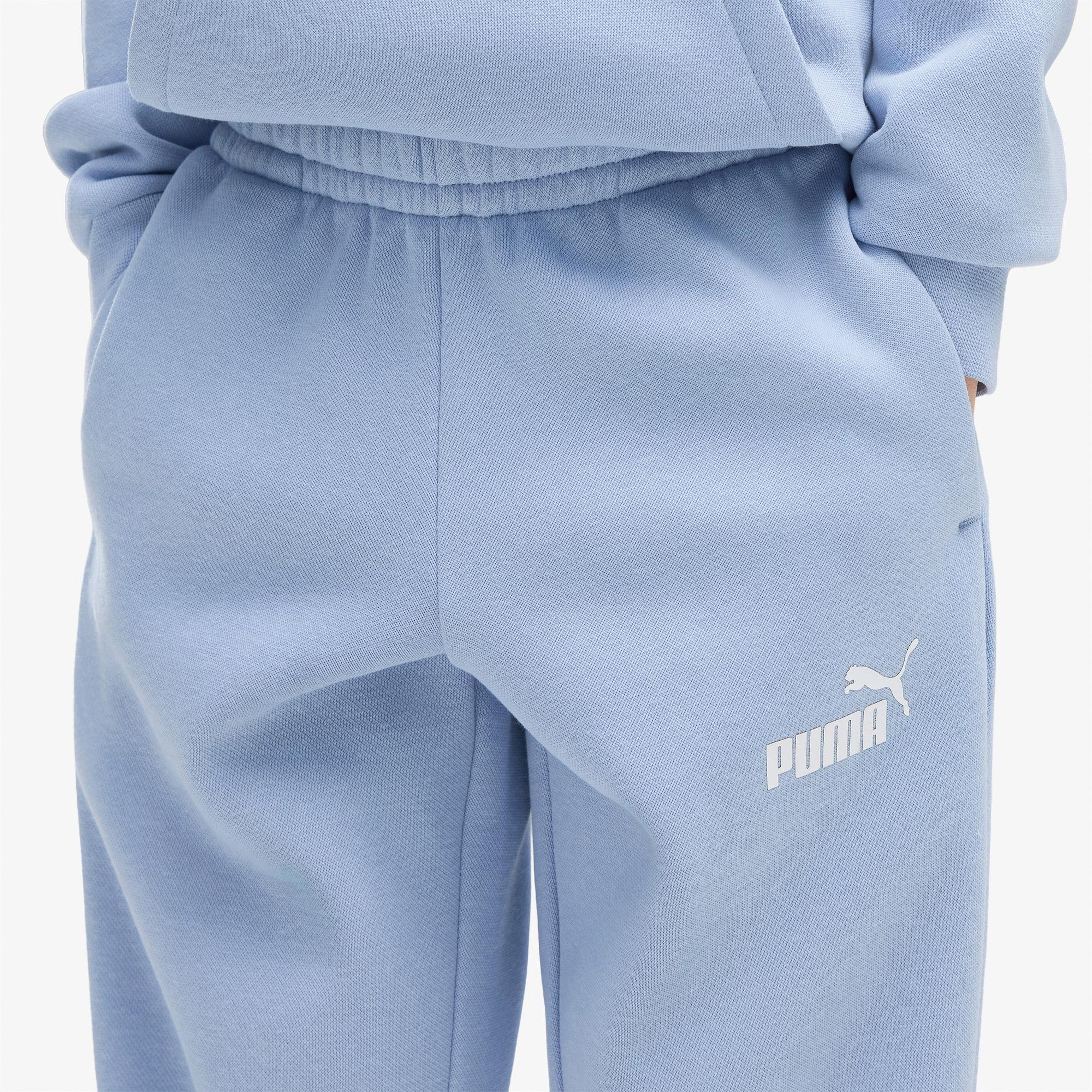 Puma Essential No.1 Logo Çocuk Mavi Eşofman Takımı
