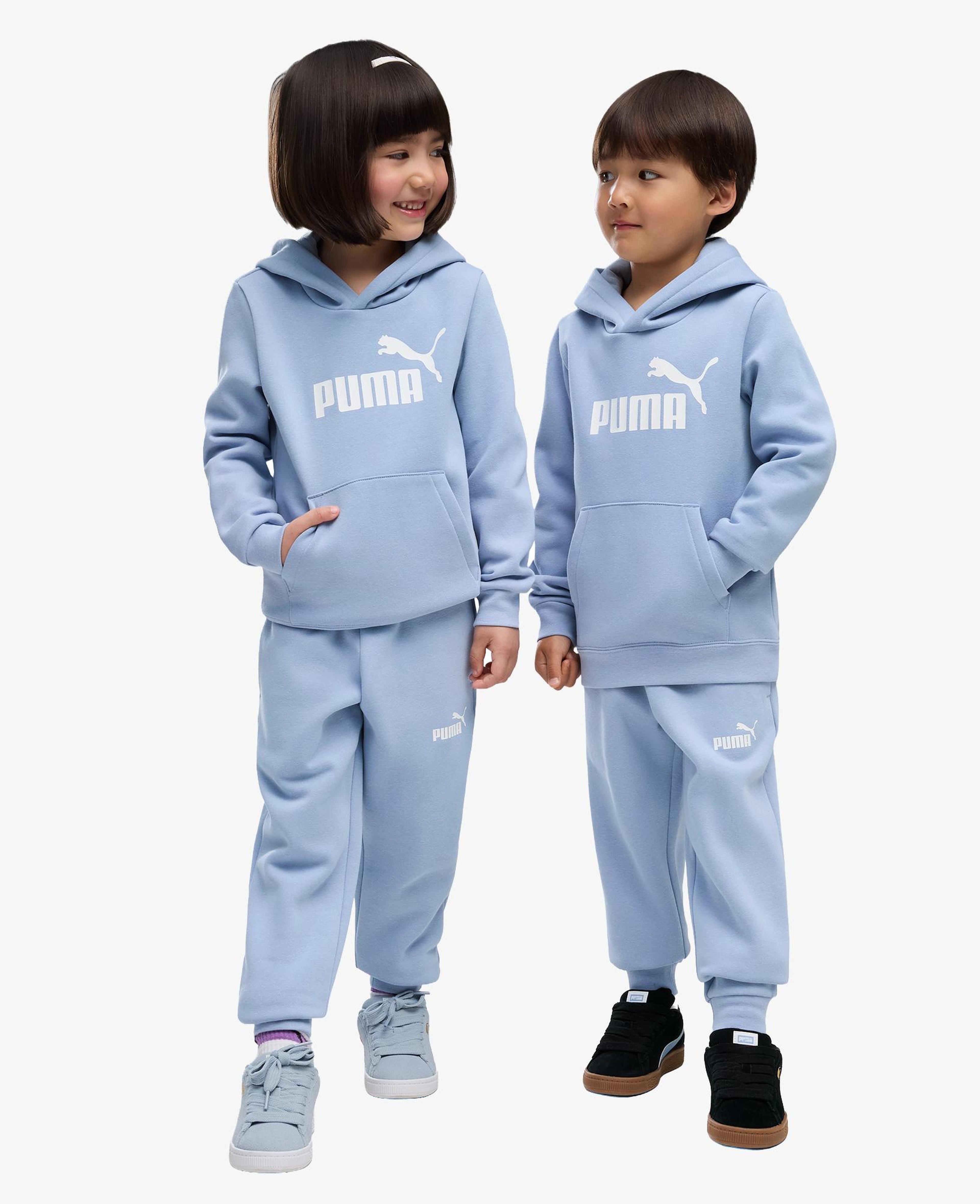 Puma Essential No.1 Logo Çocuk Mavi Eşofman Takımı