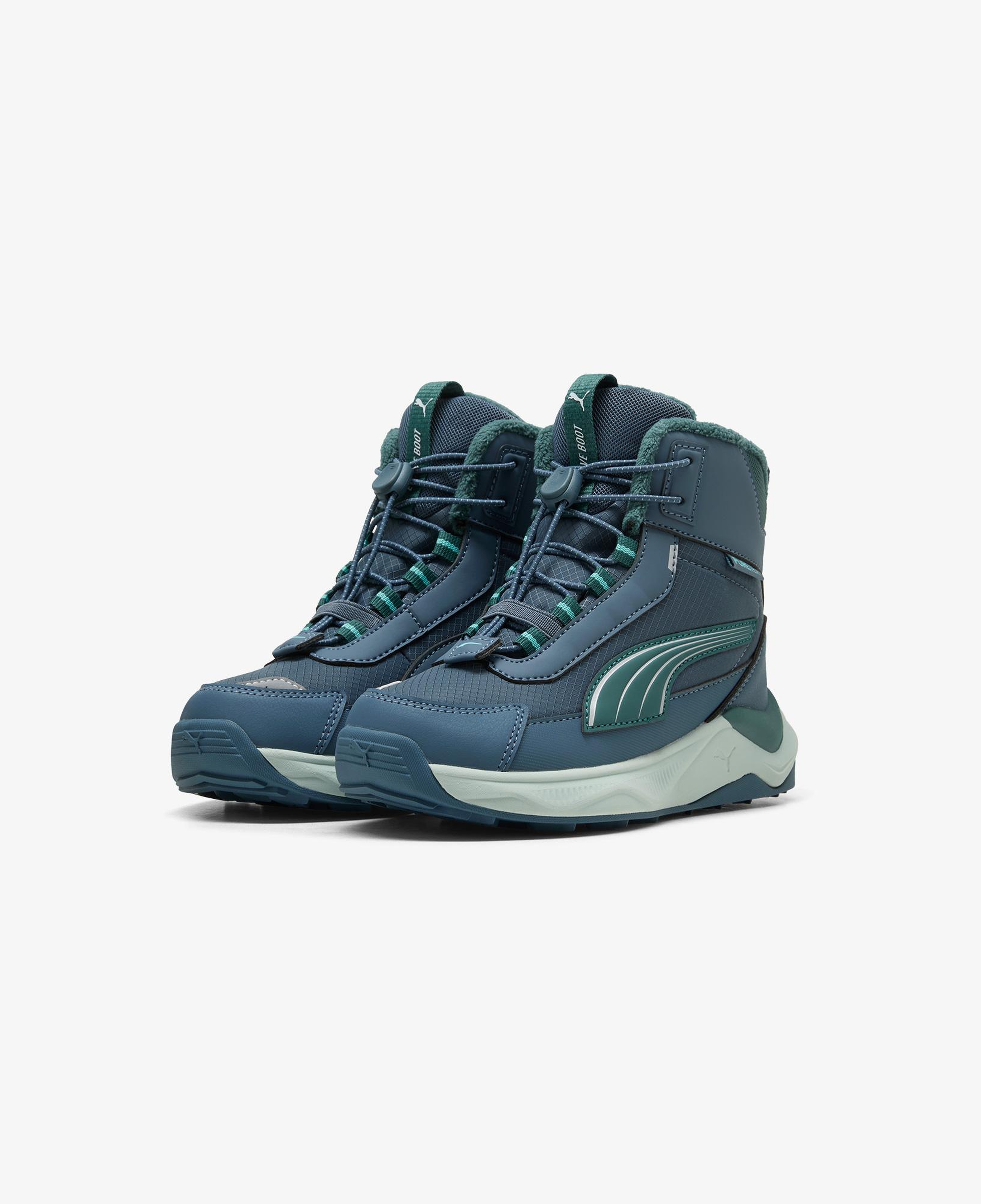 Puma Evolve 2.0 Puretex Çocuk Mavi Spor Ayakkabı