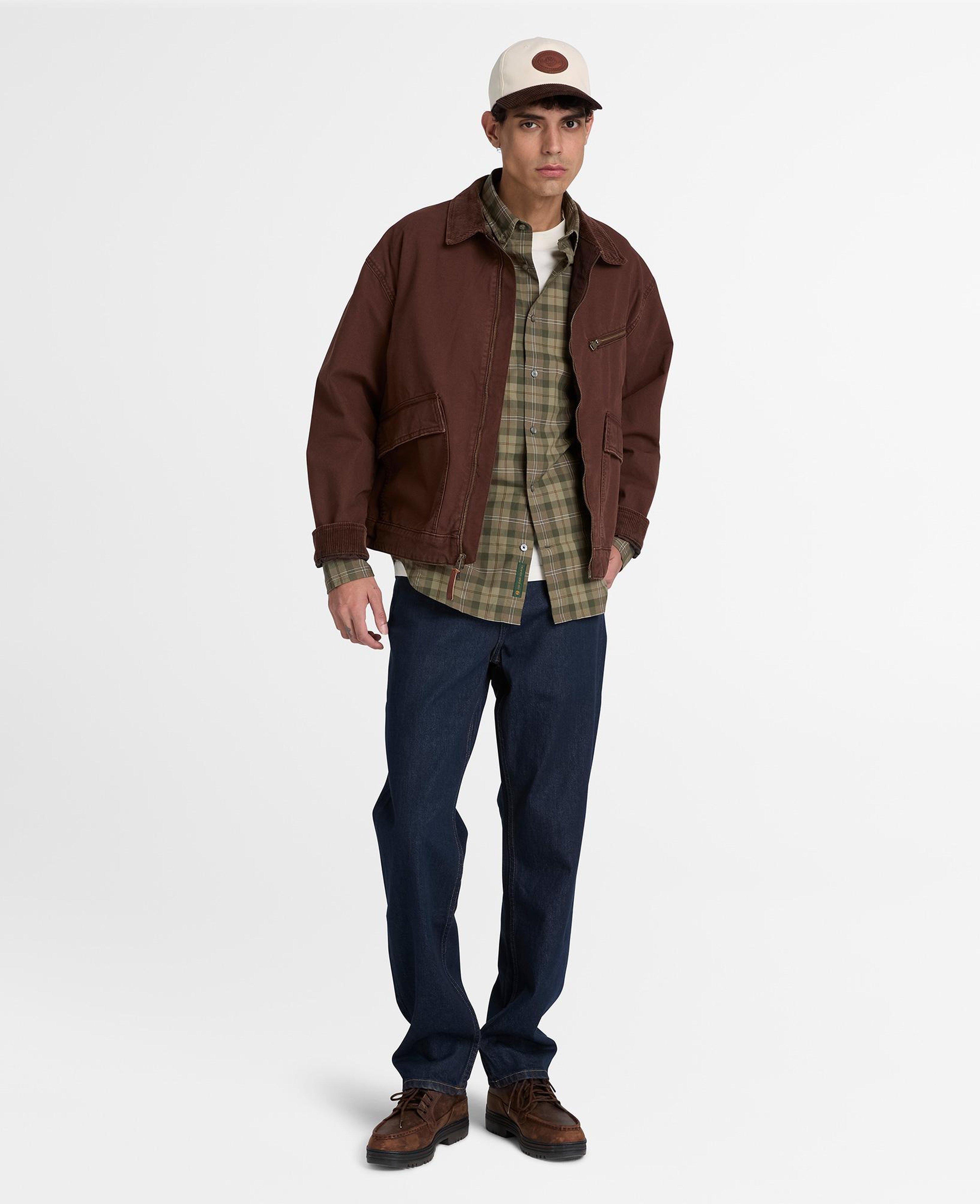 Timberland Strafford Canvas Erkek Kahverengi Ceket