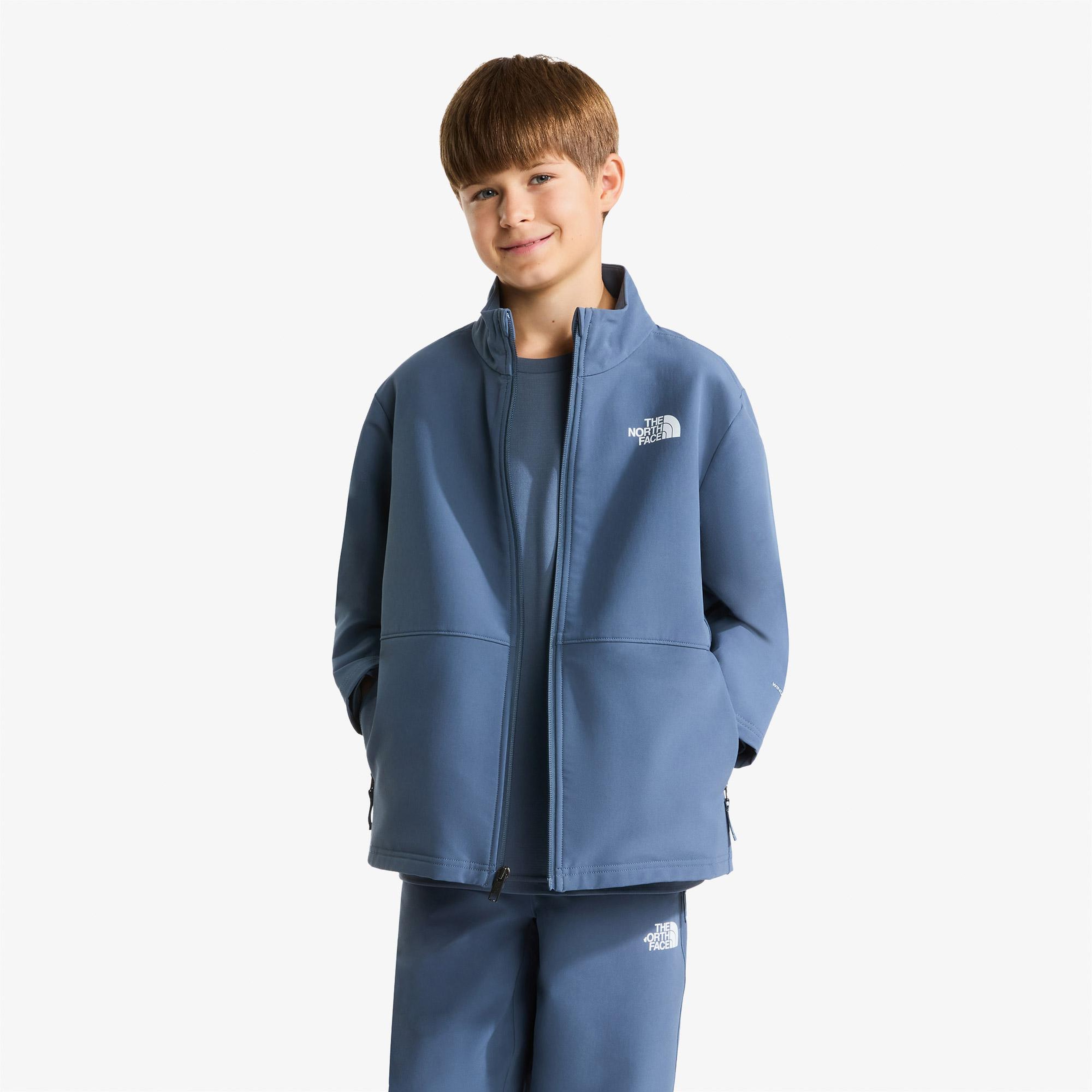 The North Face Perlino Softshell Çocuk Mavi Ceket