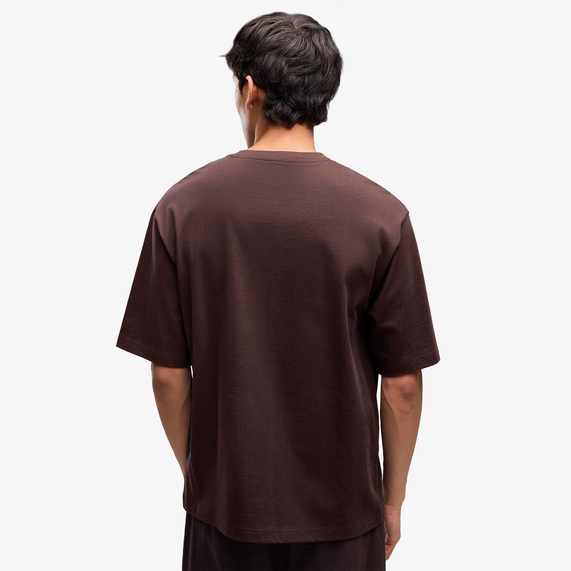 Puma Essential Boxy Erkek Kahverengi T-Shirt