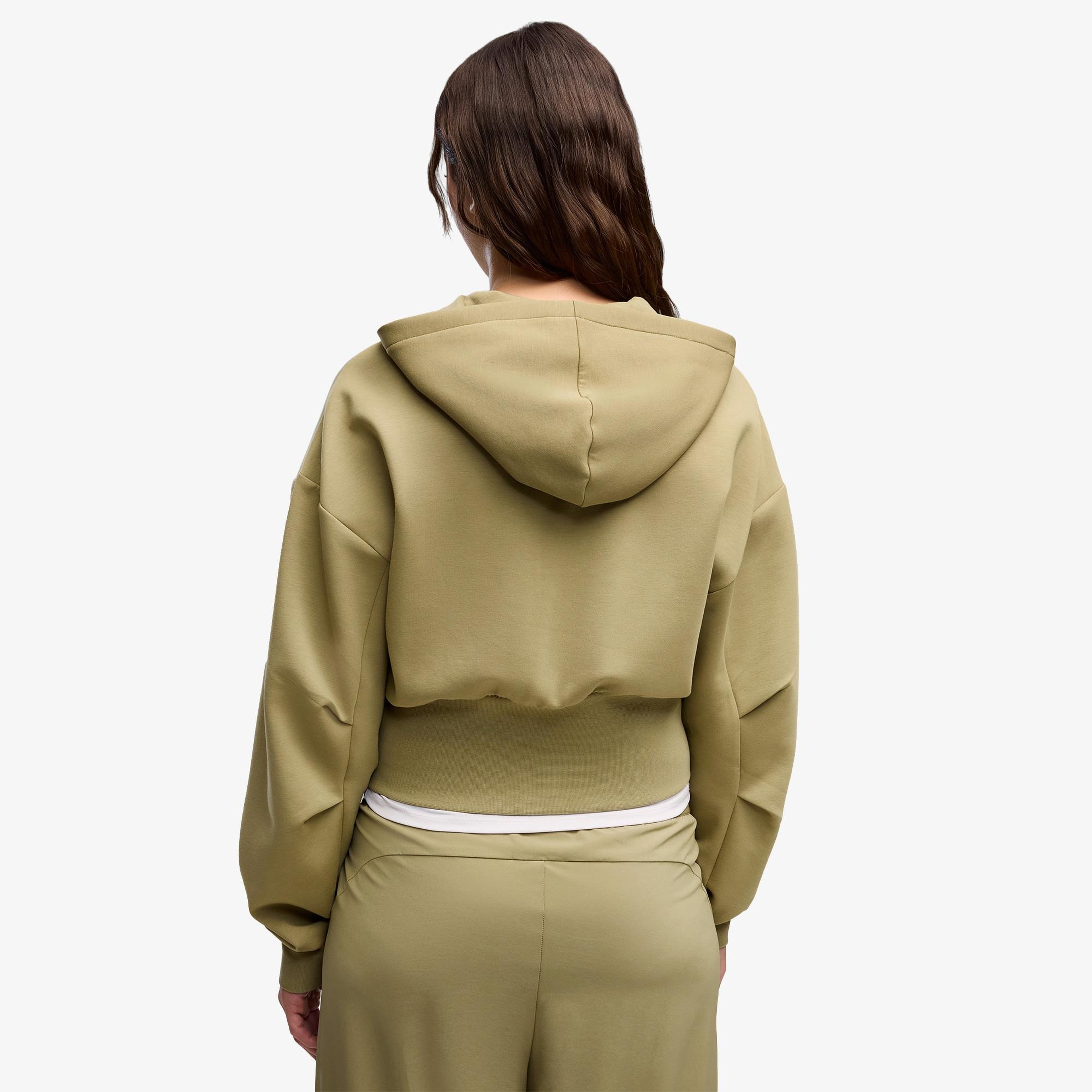Puma Tech Sense Full Zip Hoodie Kadın Kahverengi Sweatshirt