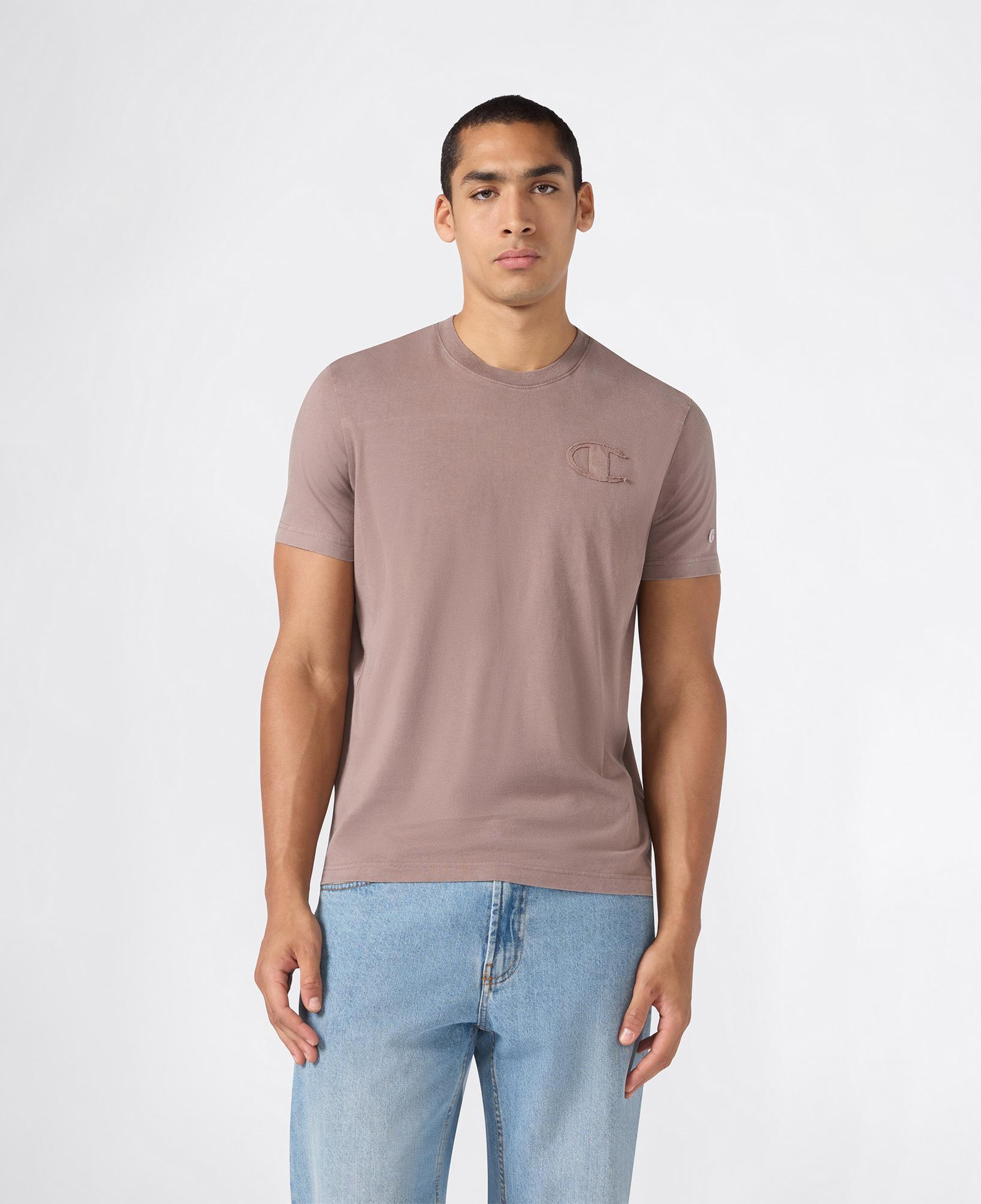 Champion SS Erkek Mor T-Shirt