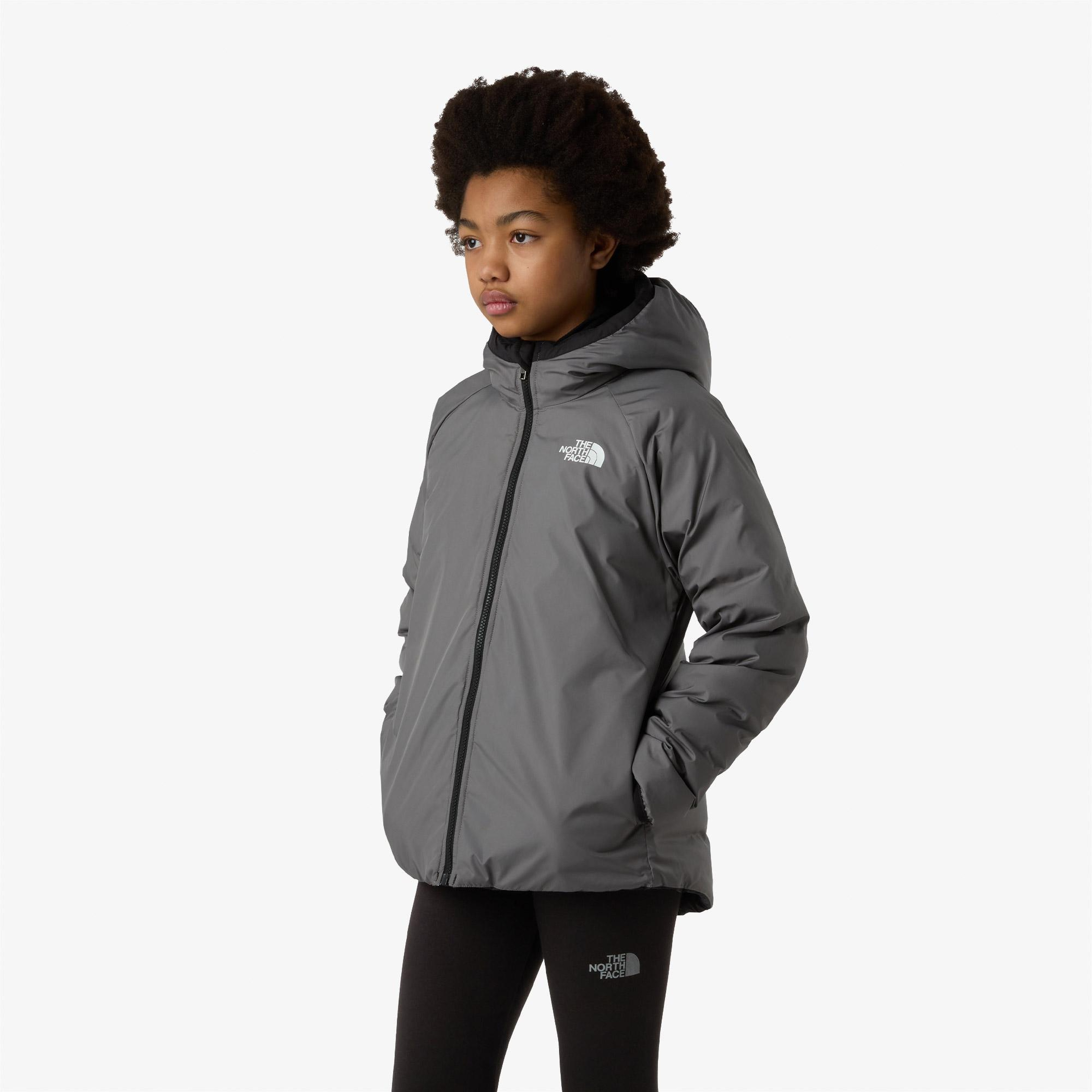 The North Face Perrito Kız Çocuk Siyah Mont