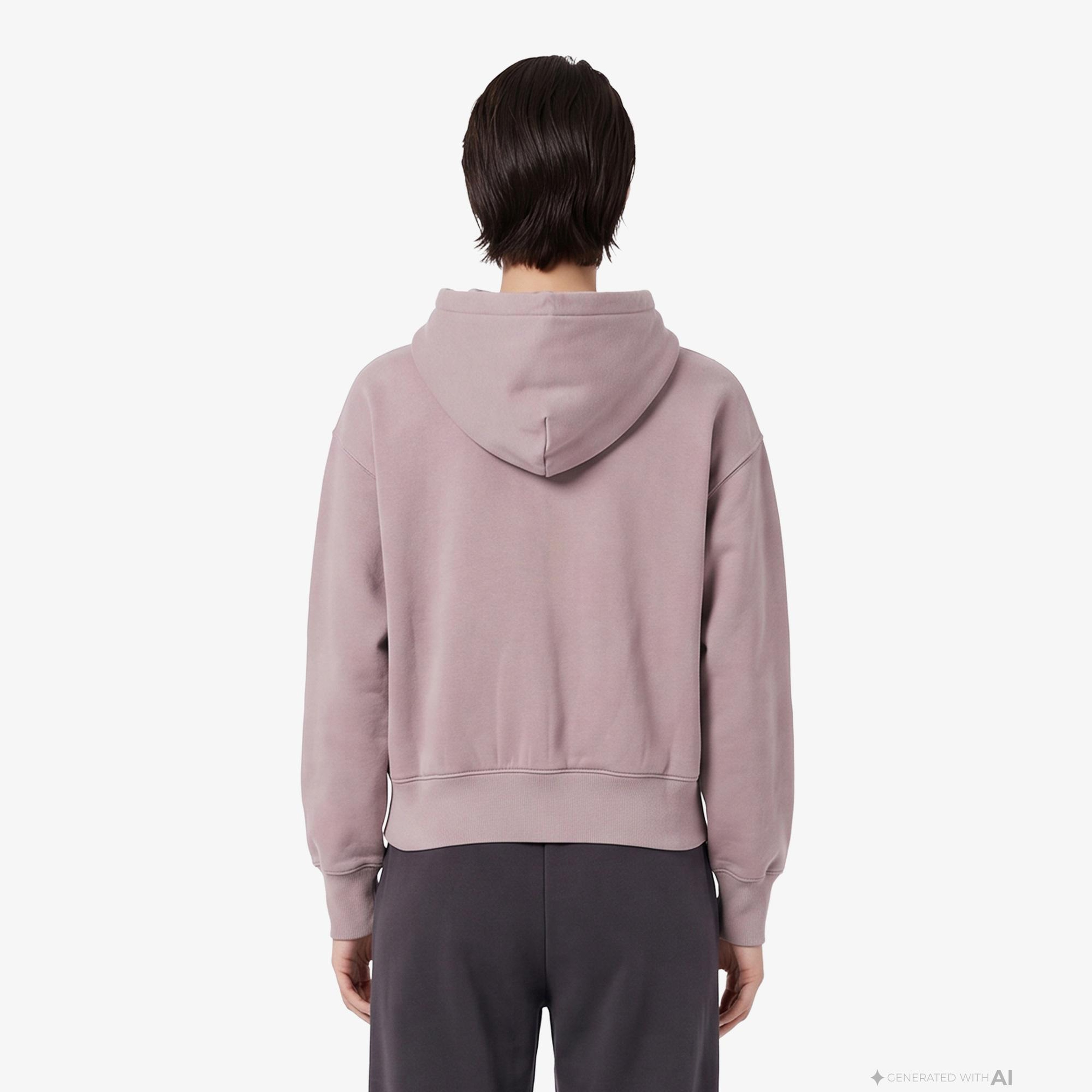 Champion Hooded Kadın Mor Sweatshirt
