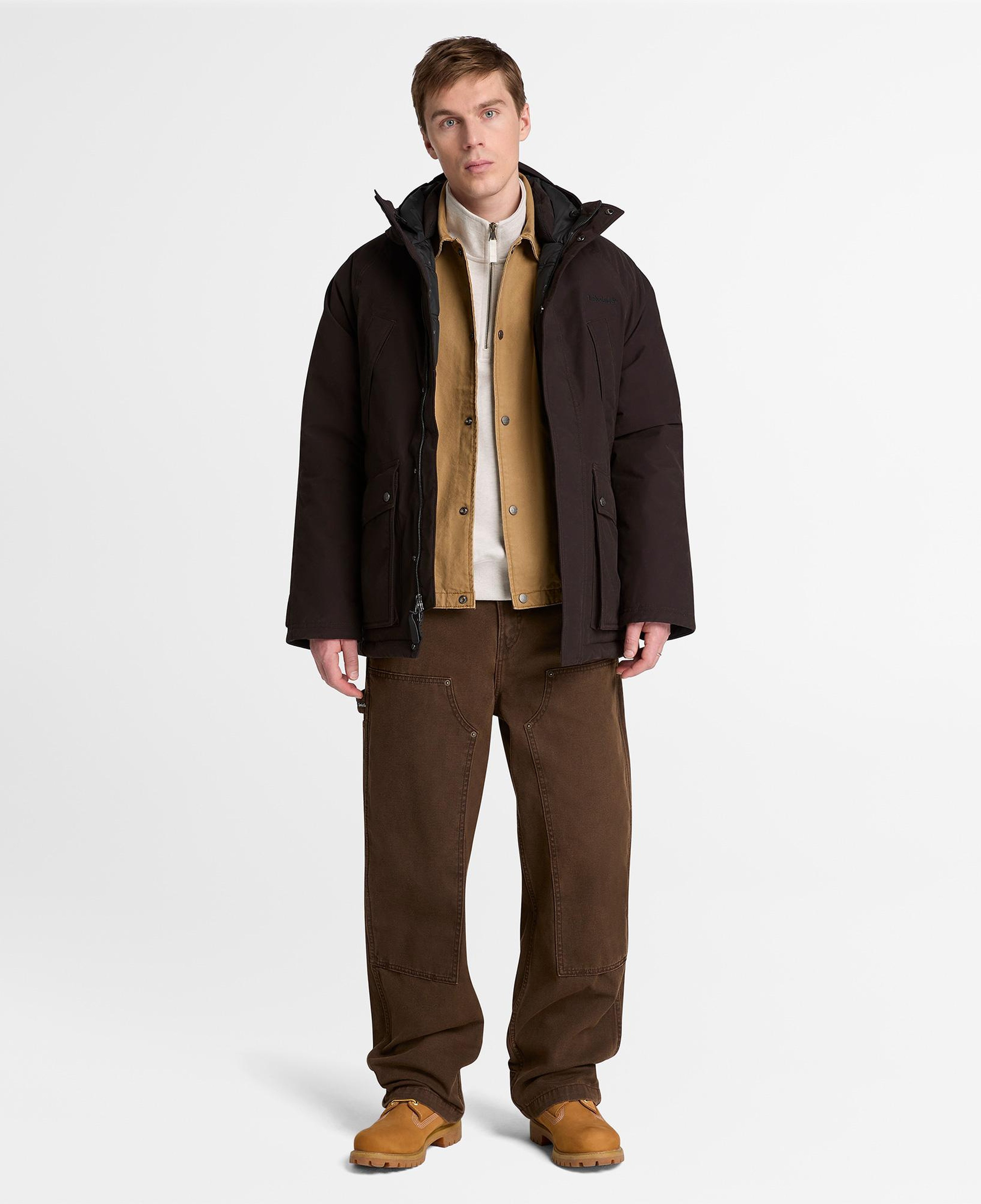 Timberland Coach Jacket Erkek Kahverengi Ceket