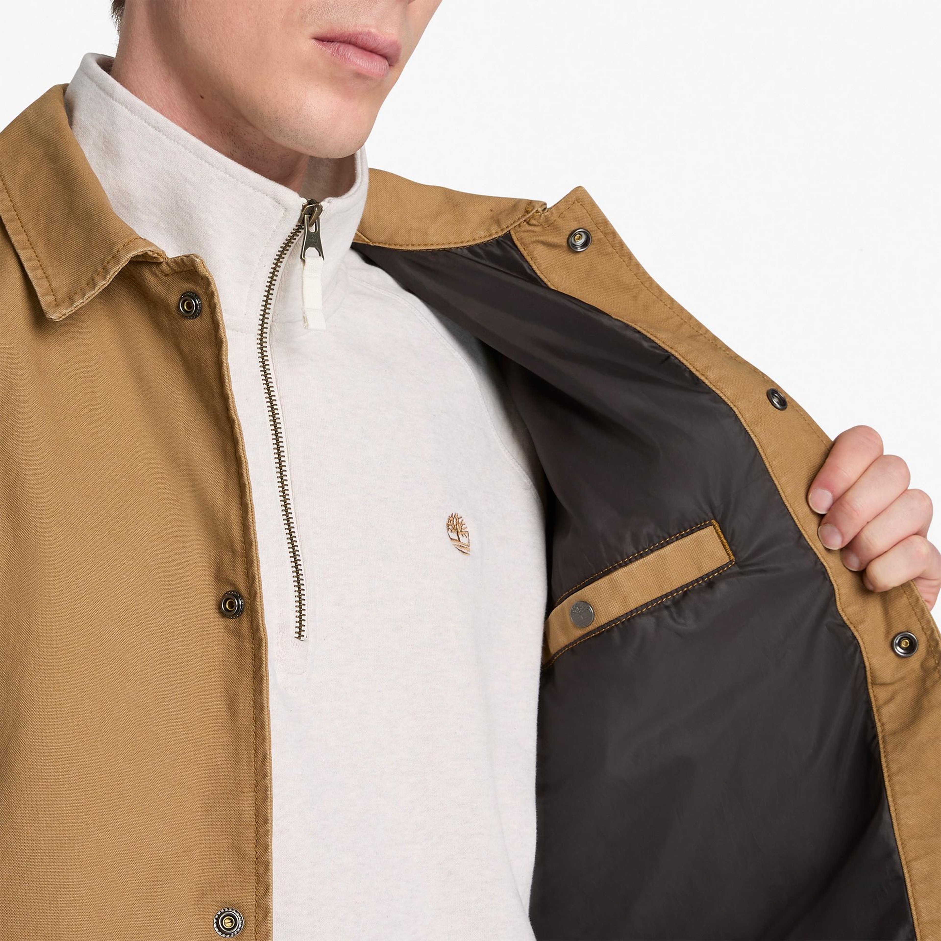 Timberland Coach Jacket Erkek Kahverengi Ceket