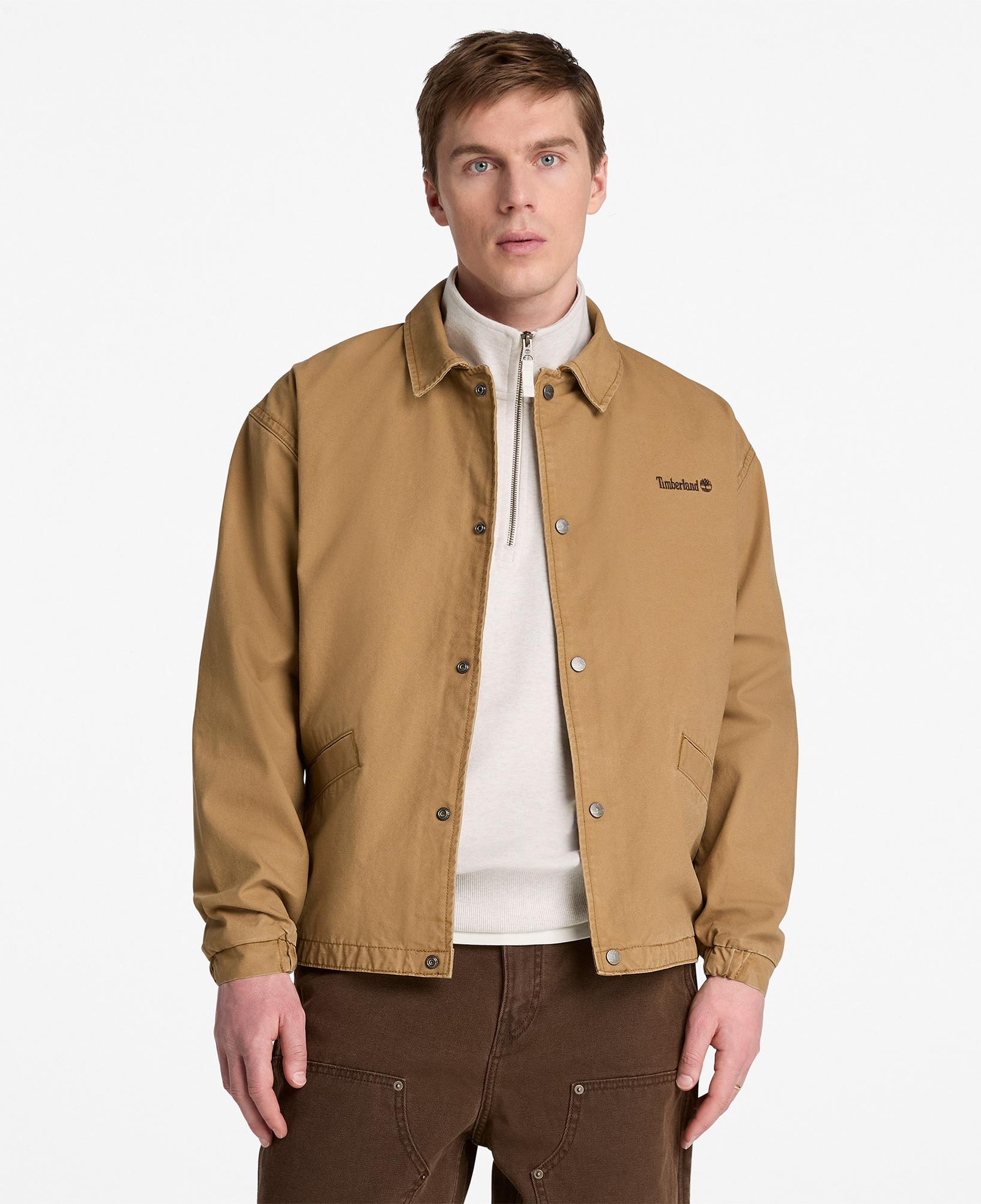 Timberland Coach Jacket Erkek Kahverengi Ceket