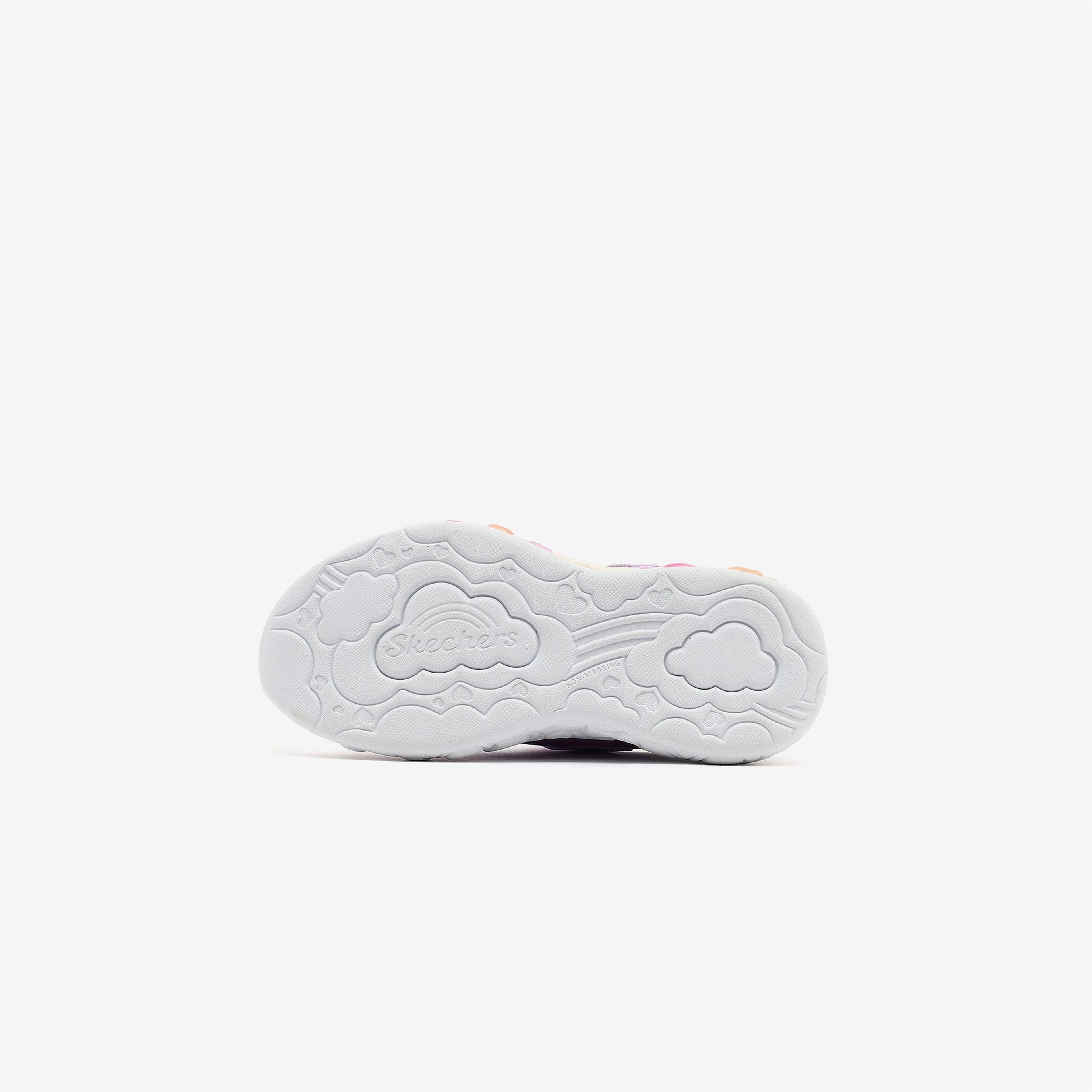 Skechers Eternal Heart Lights Çocuk Mor Spor Ayakkabı