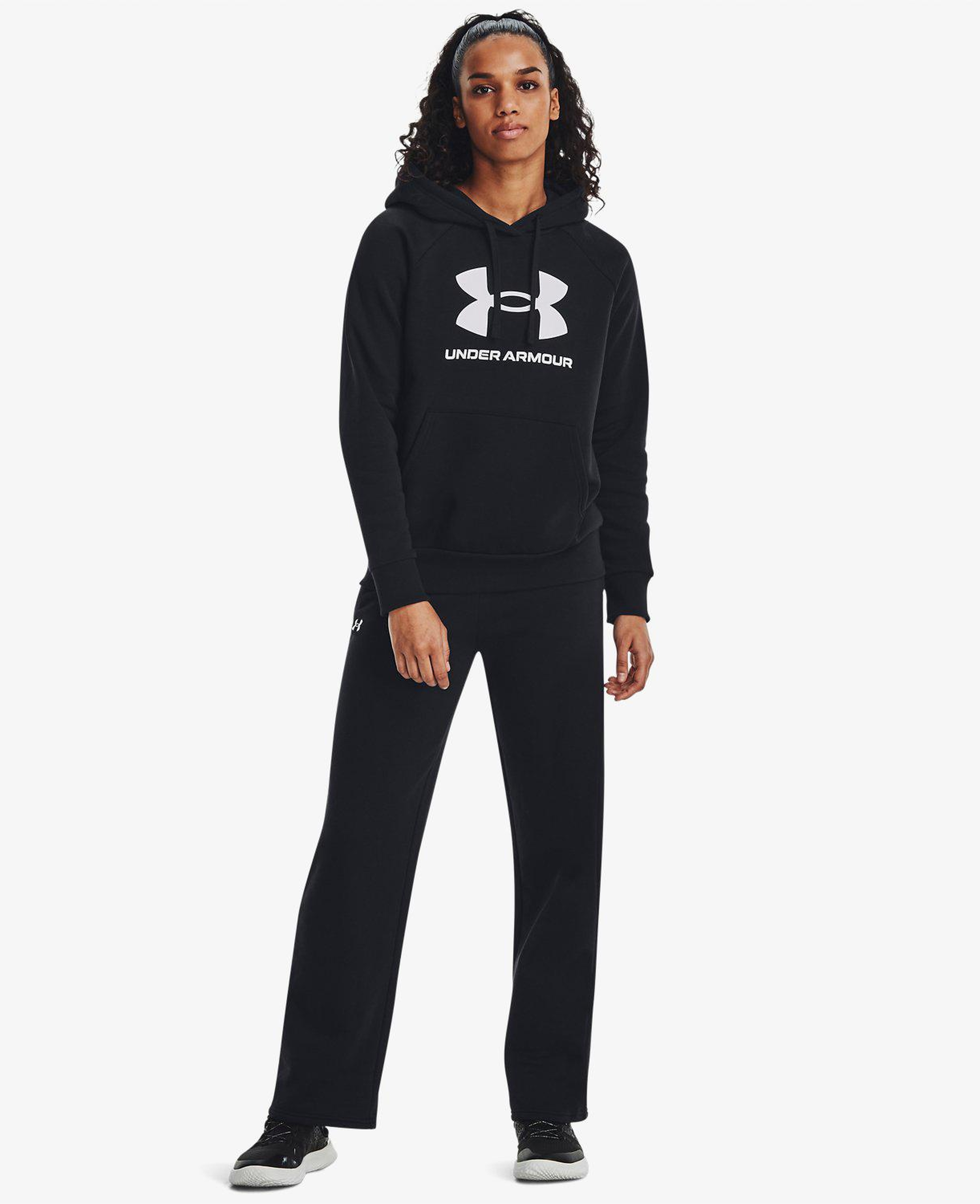 Under Armour Rival Fleece Kadın Siyah Günlük Sweatshirt
